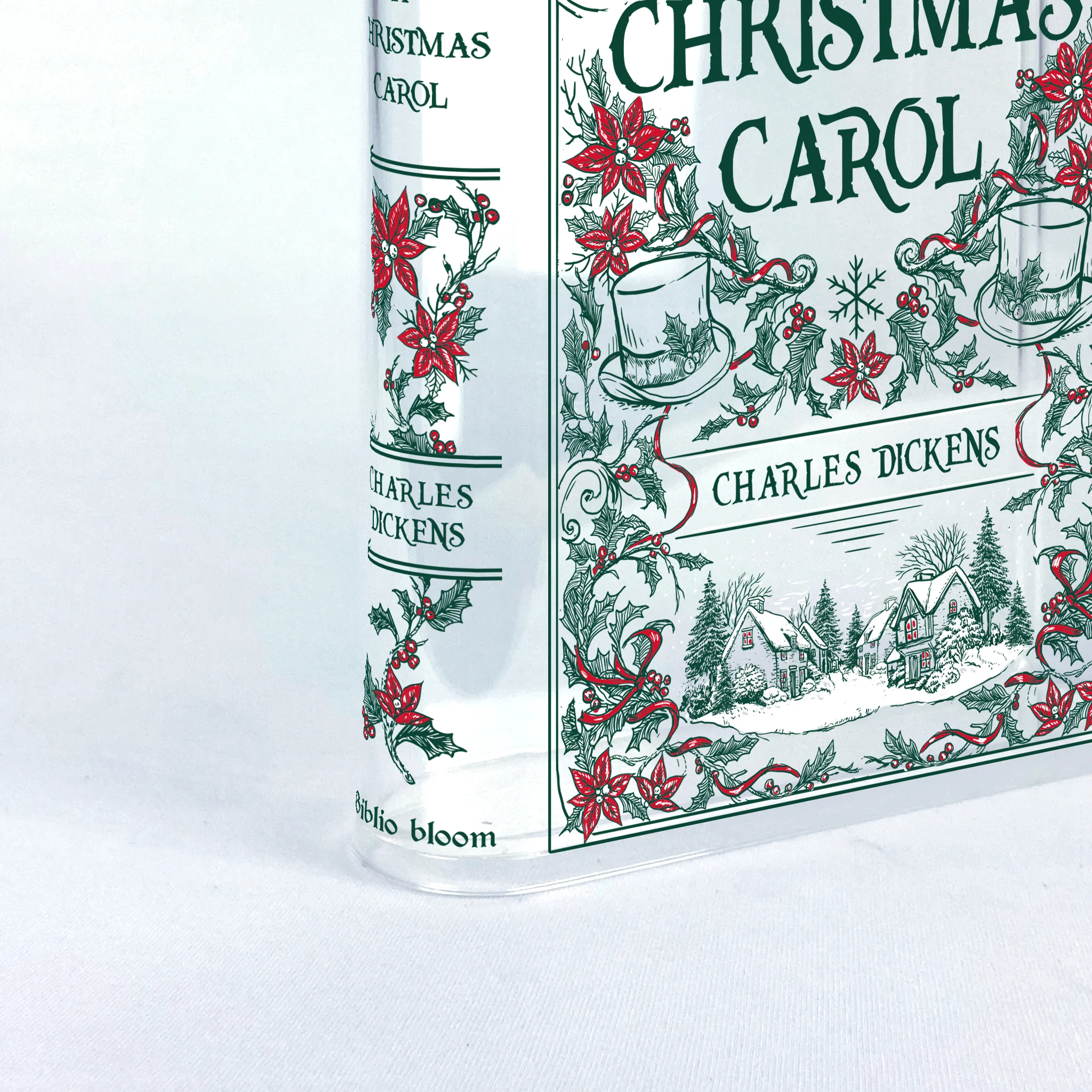 A Christmas Carol Acrylic Book Vase - Image 9