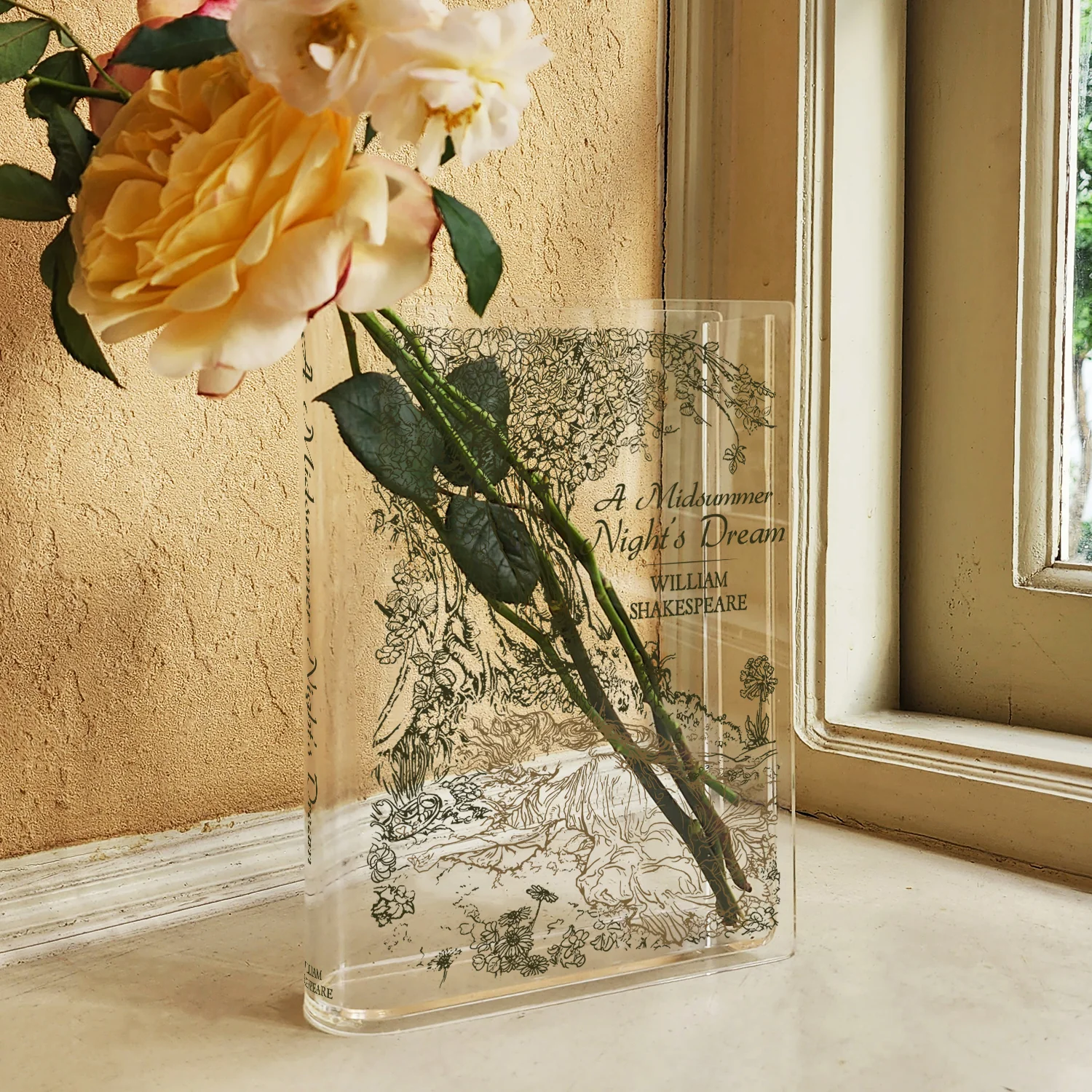 A Midsummer Night's Dream Acrylic Book Vase - Image 3