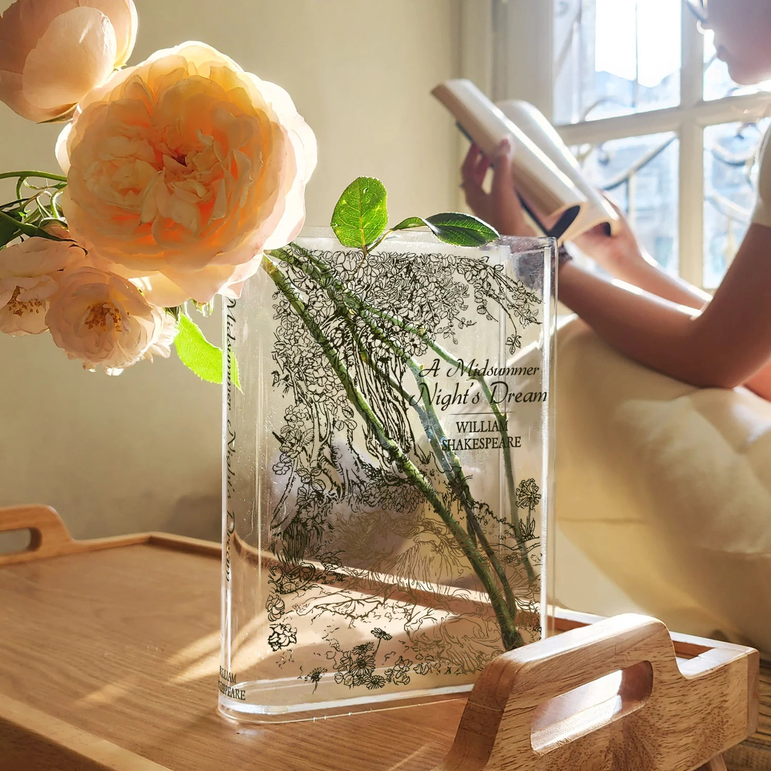 A Midsummer Night's Dream Acrylic Book Vase - Image 4