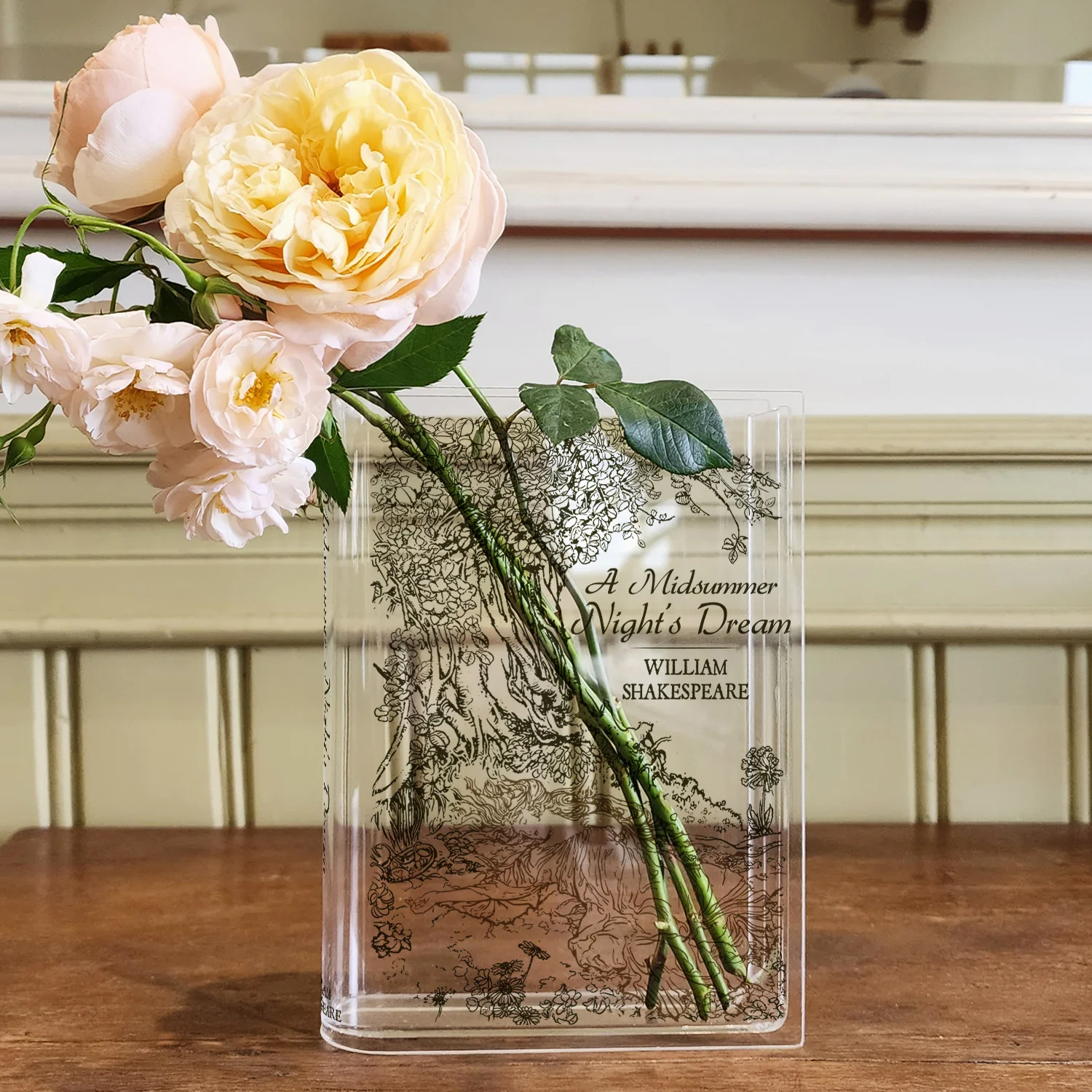 A Midsummer Night's Dream Acrylic Book Vase - Image 6