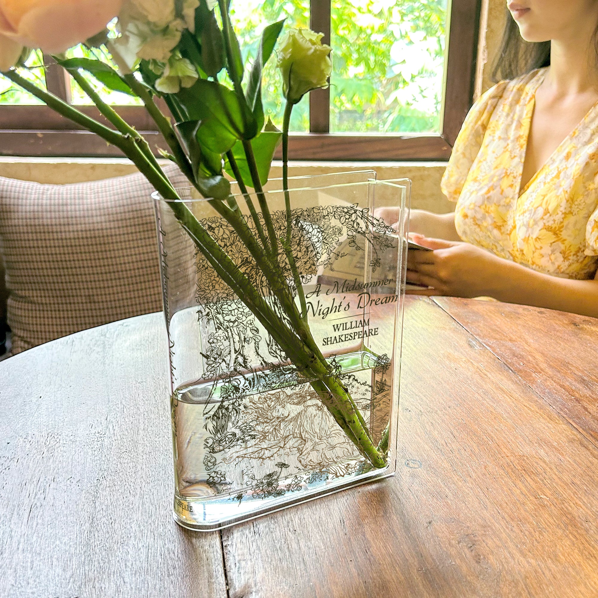A Midsummer Night's Dream Acrylic Book Vase - Image 7