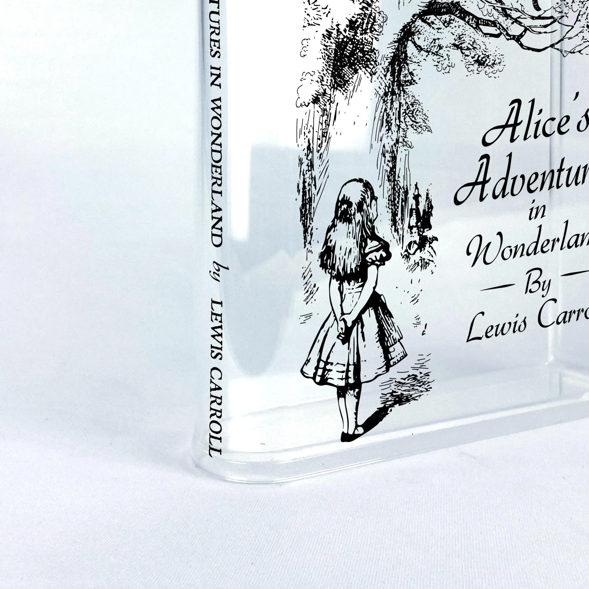 Alice in Wonderland Acrylic Book Vase - Image 10