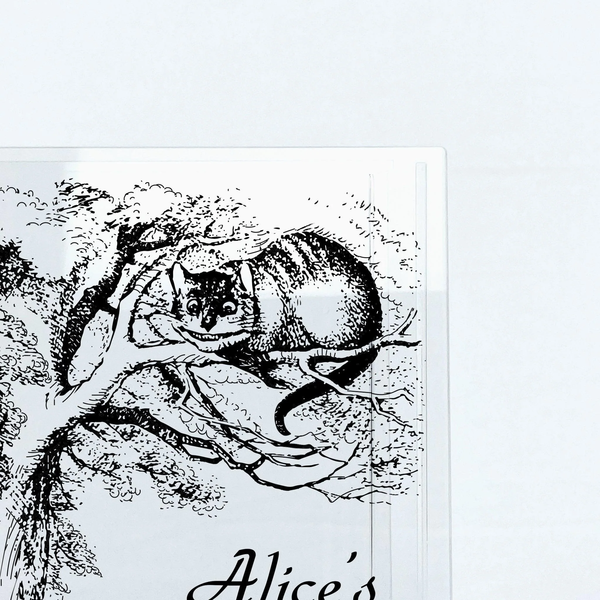 Alice in Wonderland Acrylic Book Vase - Image 9
