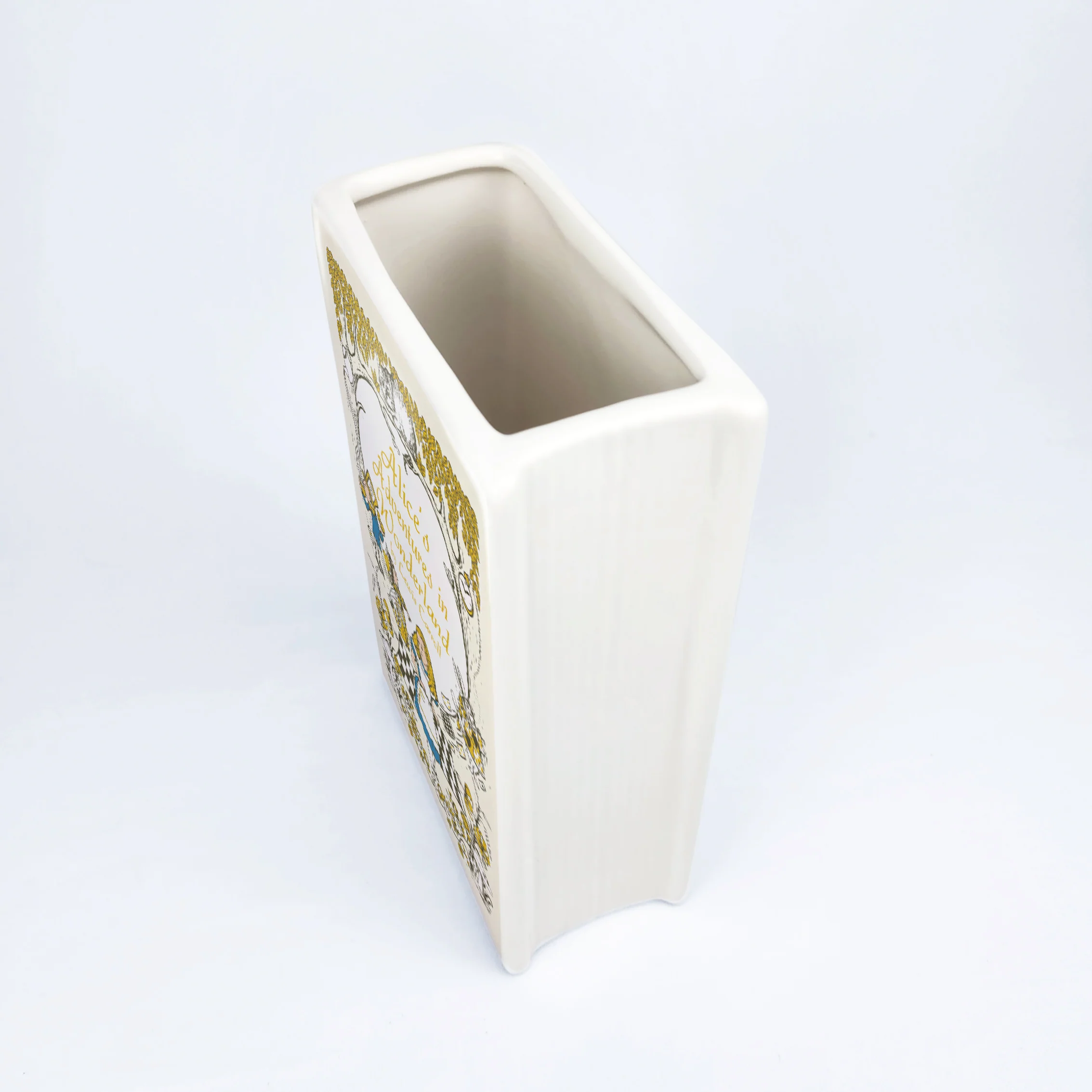 Alice in Wonderland Ceramic Book Vase II - Large - Image 10
