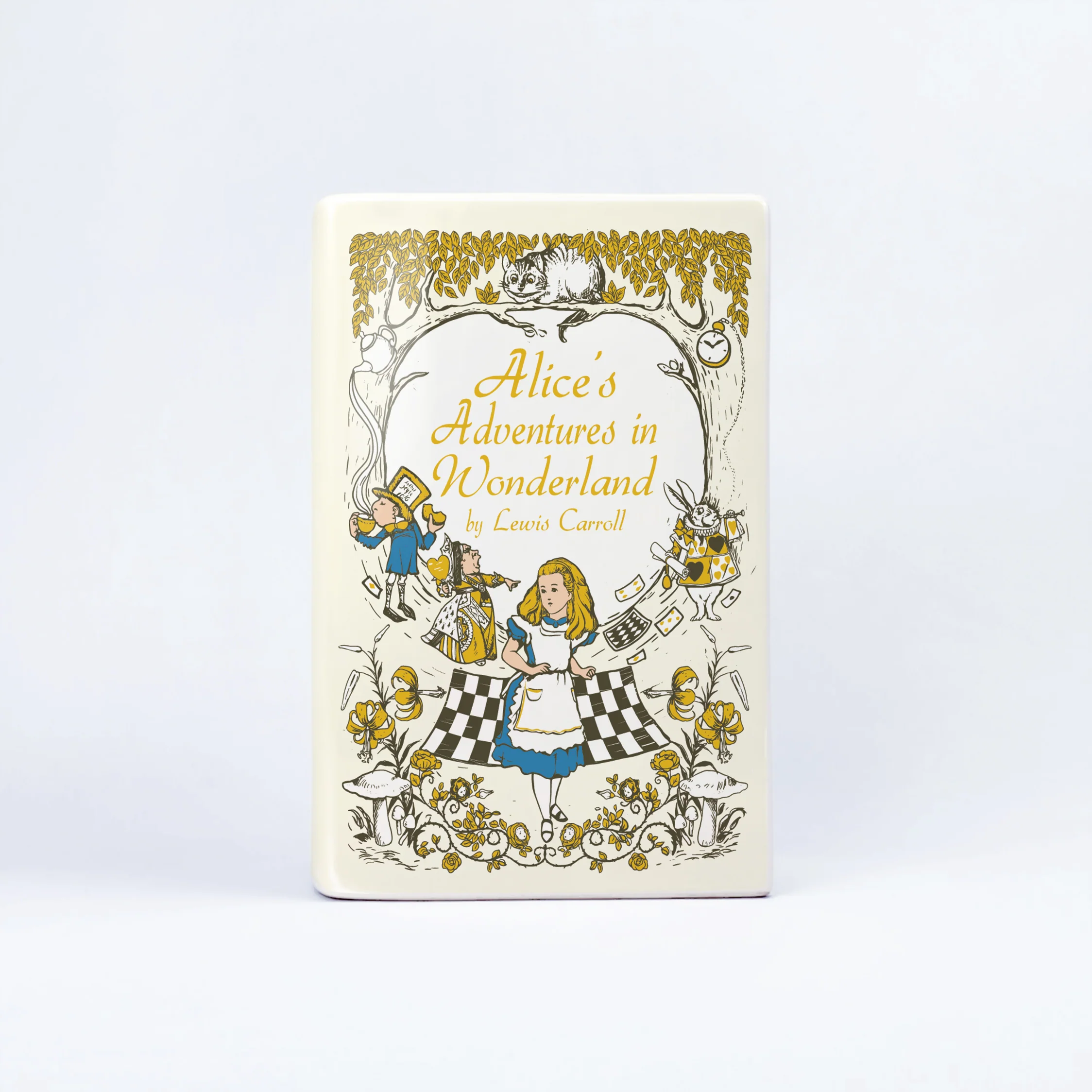 Alice in Wonderland Ceramic Book Vase II - Large - Image 6
