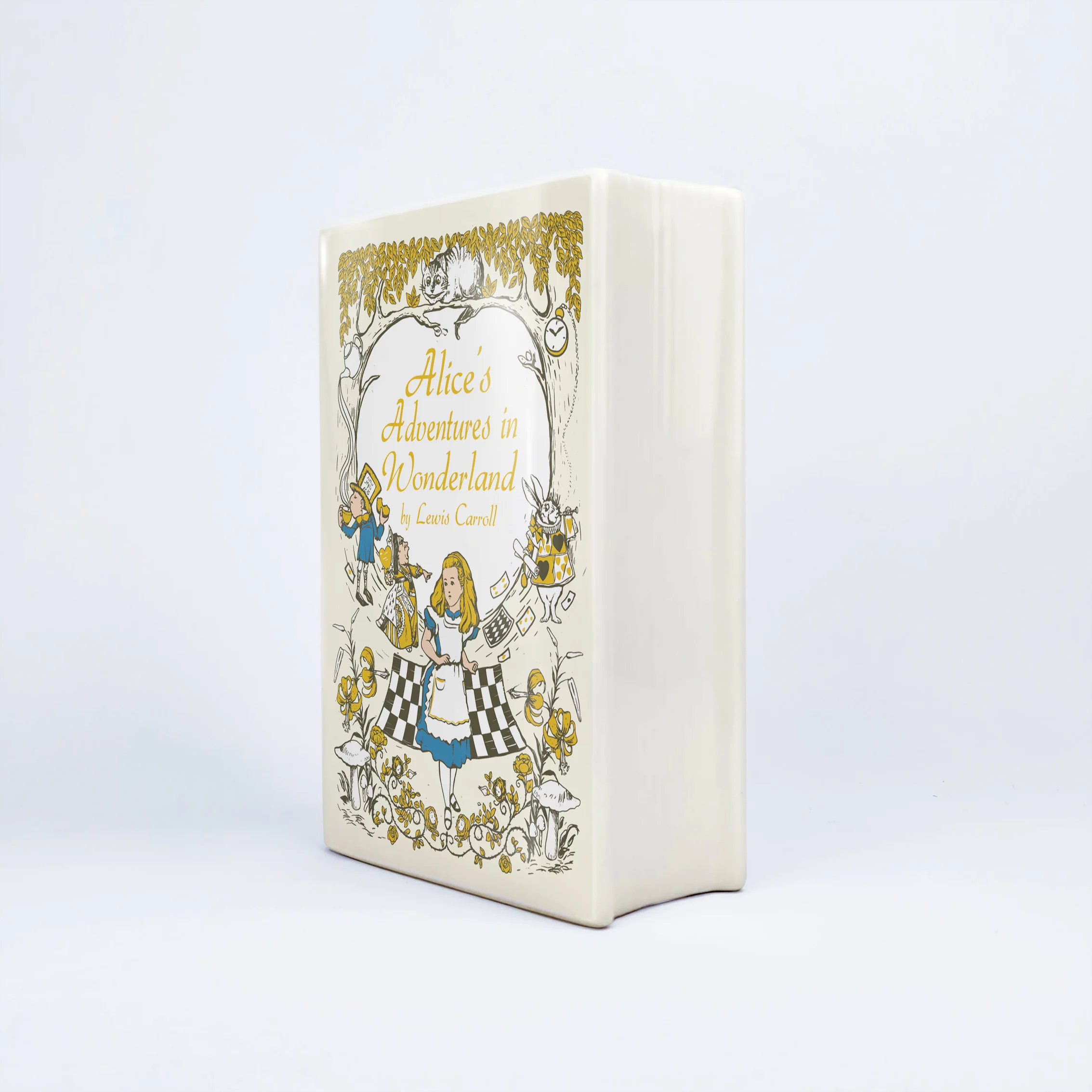 Alice in Wonderland Ceramic Book Vase II - Large - Image 7