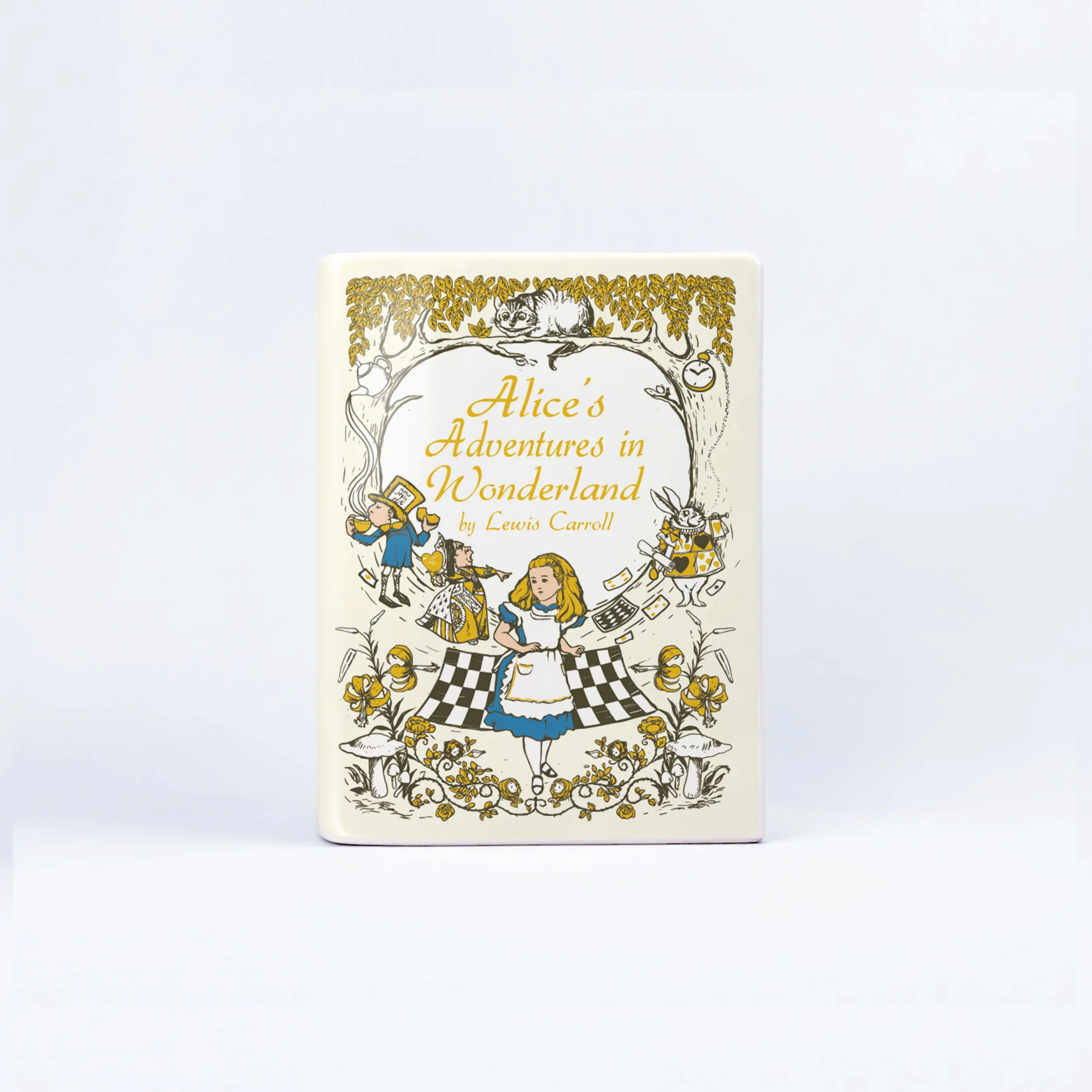Alice in Wonderland Ceramic Book Vase II - Small - Image 8