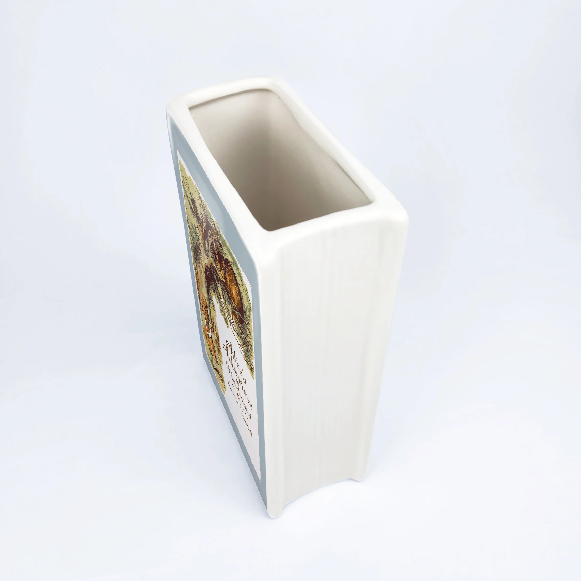 Alice in Wonderland Ceramic Book Vase - Large - Image 10
