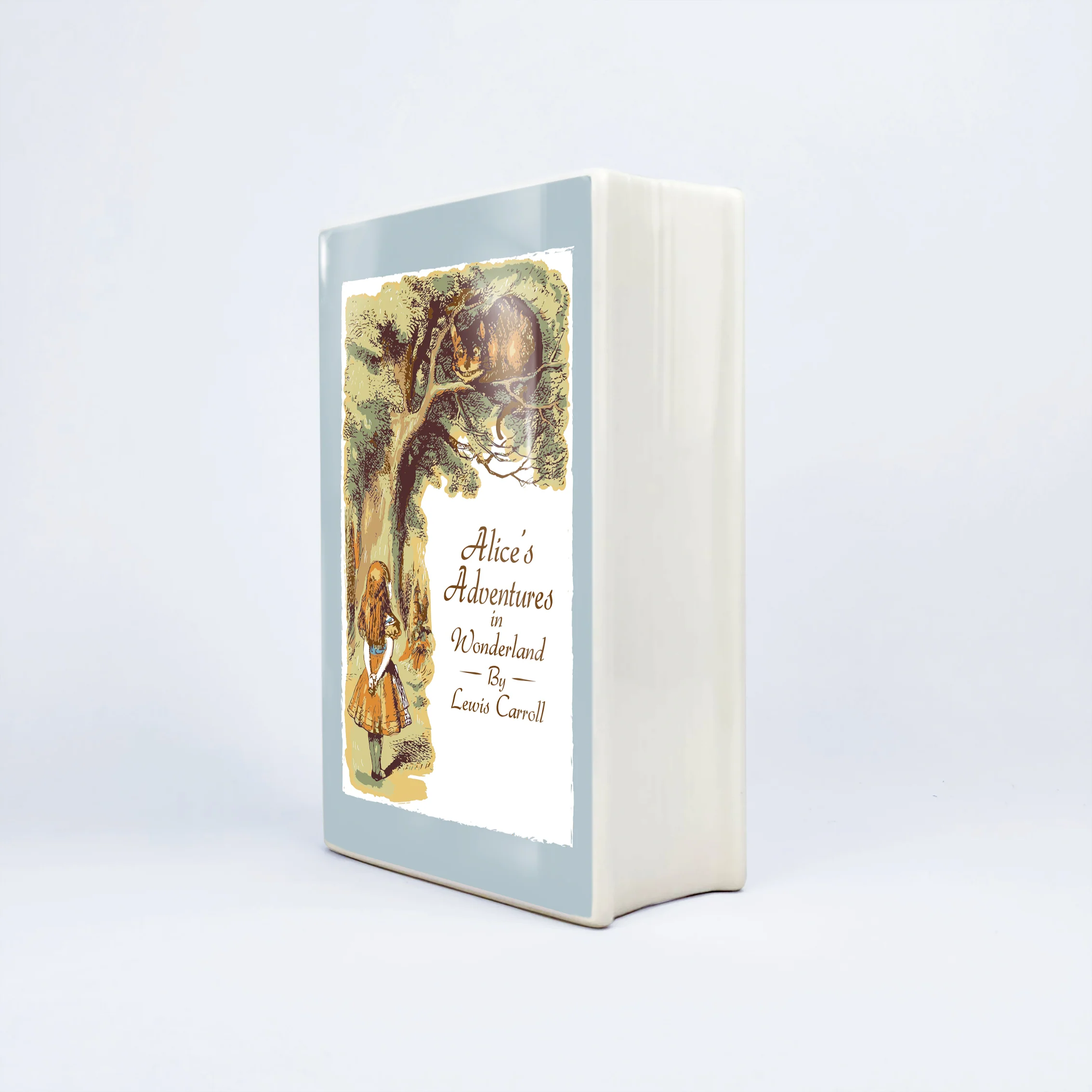 Alice in Wonderland Ceramic Book Vase - Large - Image 7