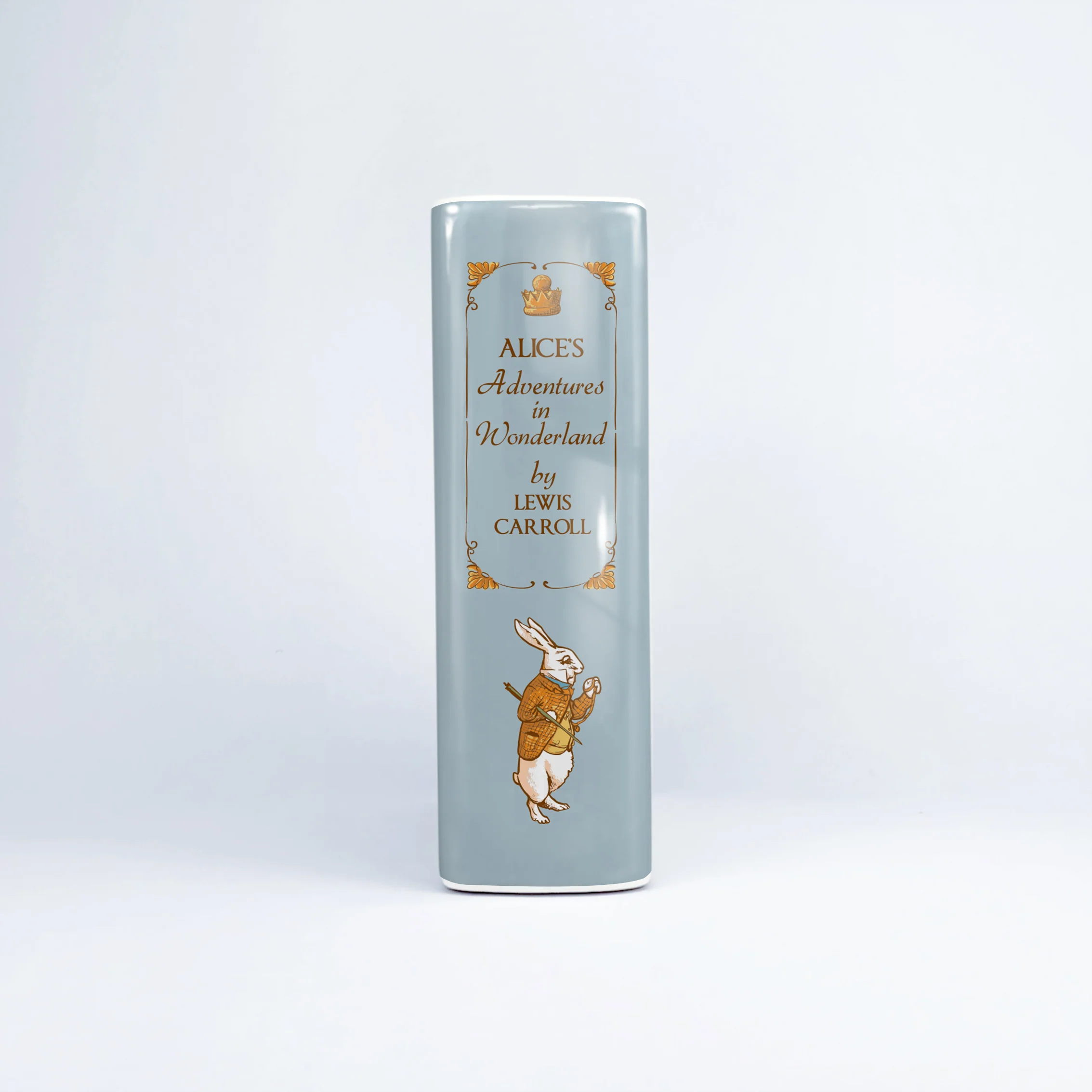 Alice in Wonderland Ceramic Book Vase - Large - Image 8