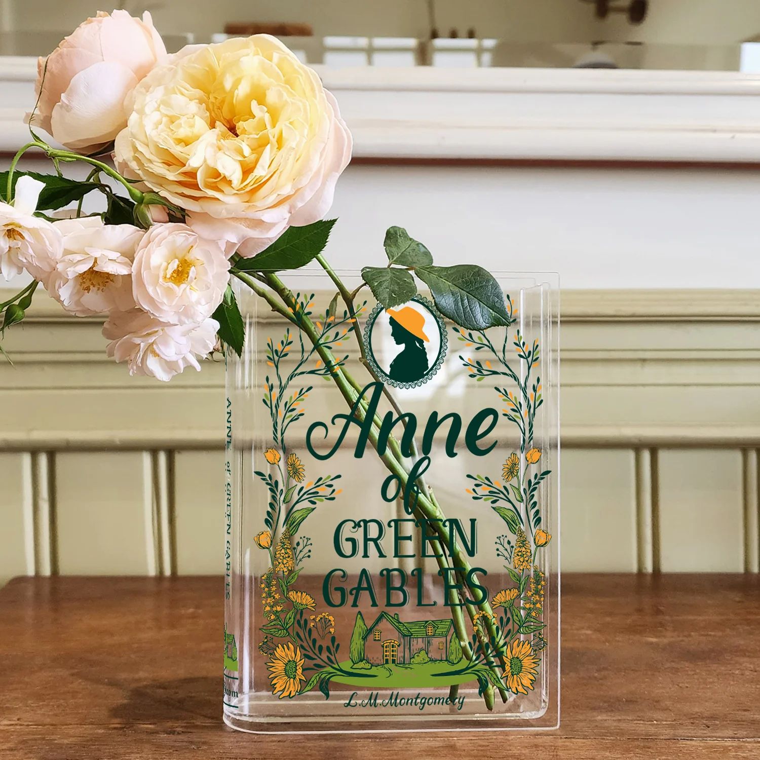Anne of Green Gables Acrylic Book Vase - Colorful - Image 3