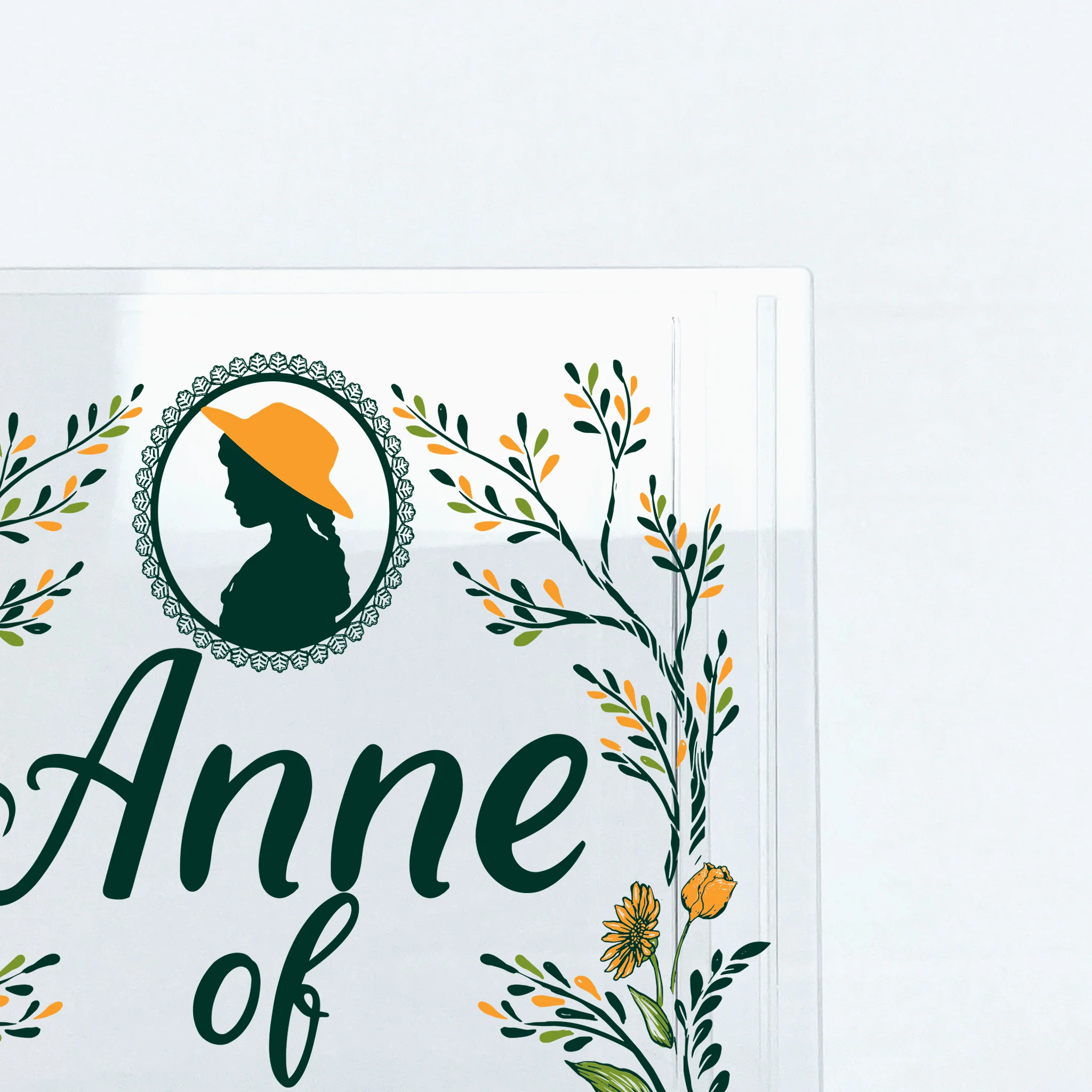 Anne of Green Gables Acrylic Book Vase - Colorful - Image 9