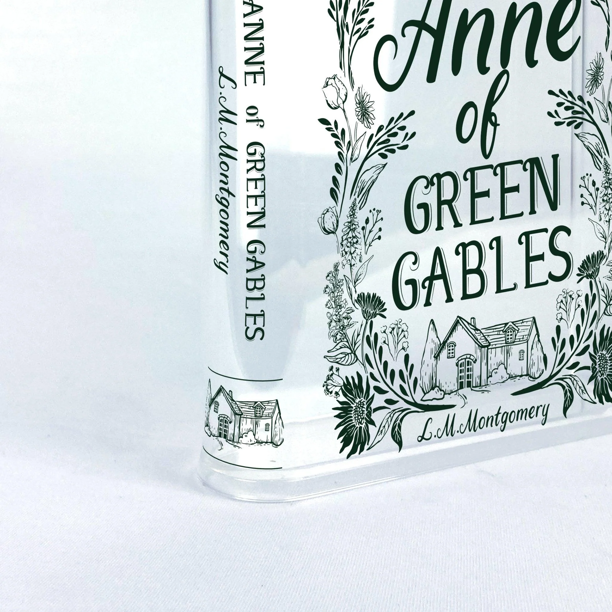 Anne of Green Gables Acrylic Book Vase - Green - Image 10