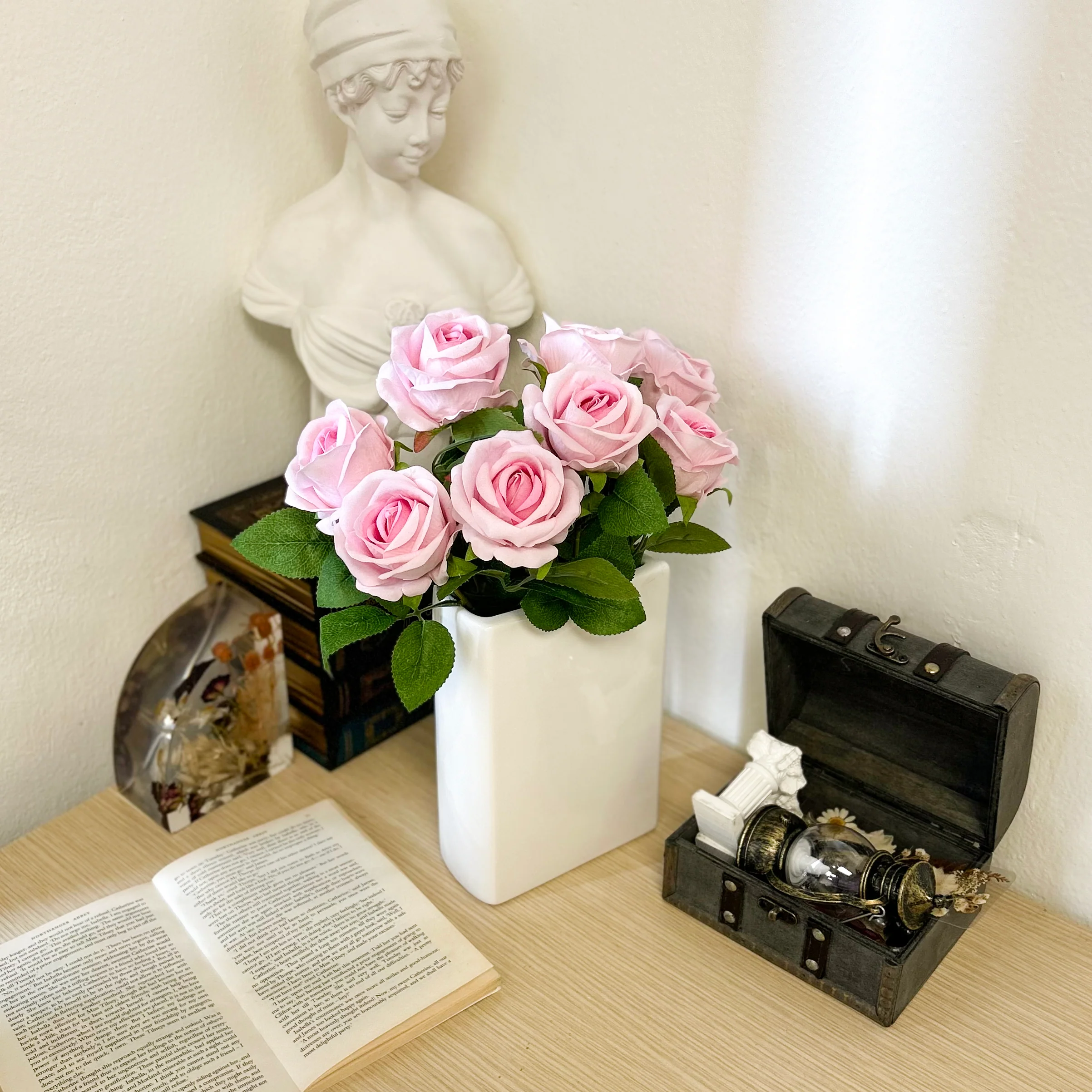 8PCS Artificial Roses - Image 10