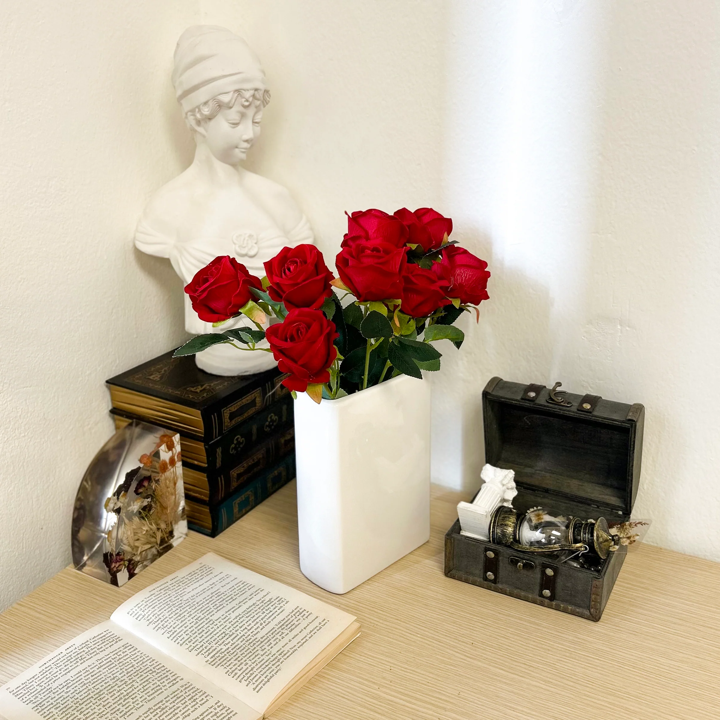 8PCS Artificial Roses - Image 11