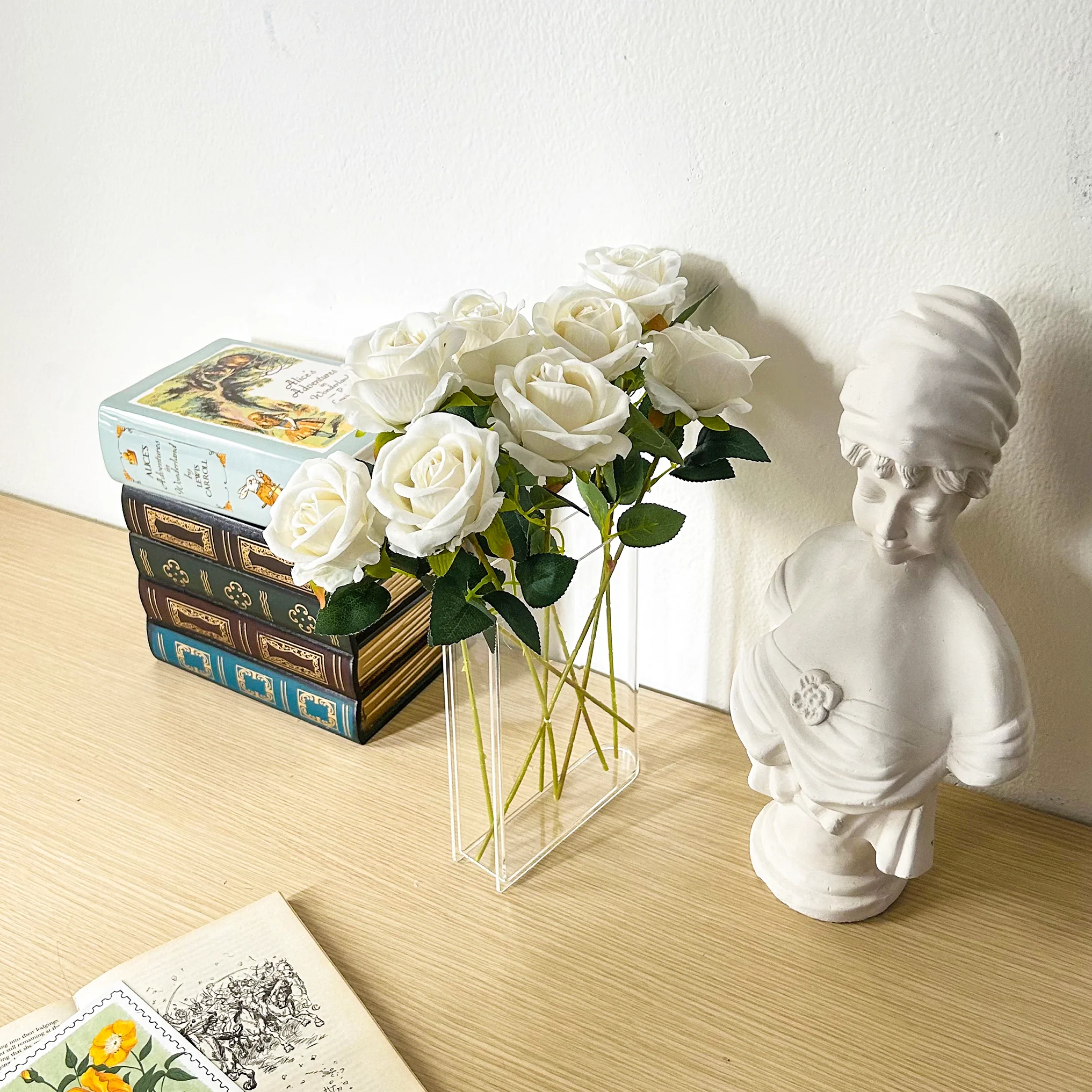 8PCS Artificial Roses - Image 12
