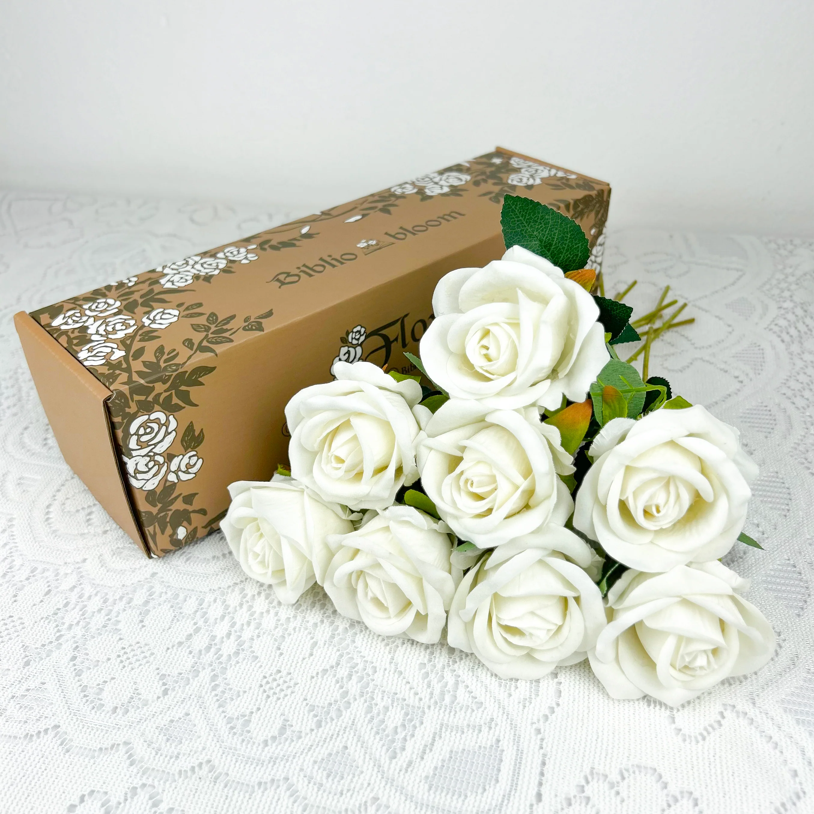 8PCS Artificial Roses - Image 7