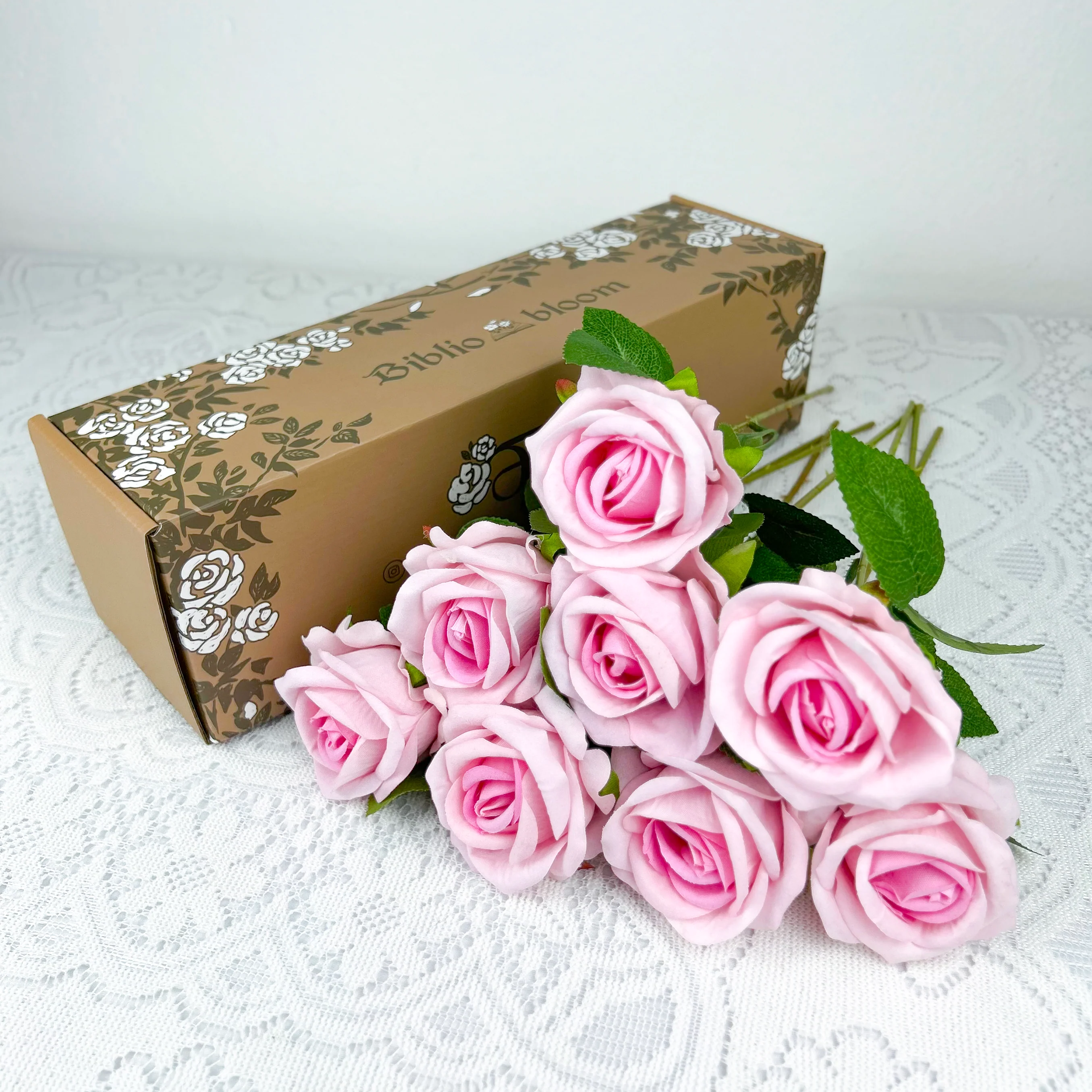 8PCS Artificial Roses - Image 8