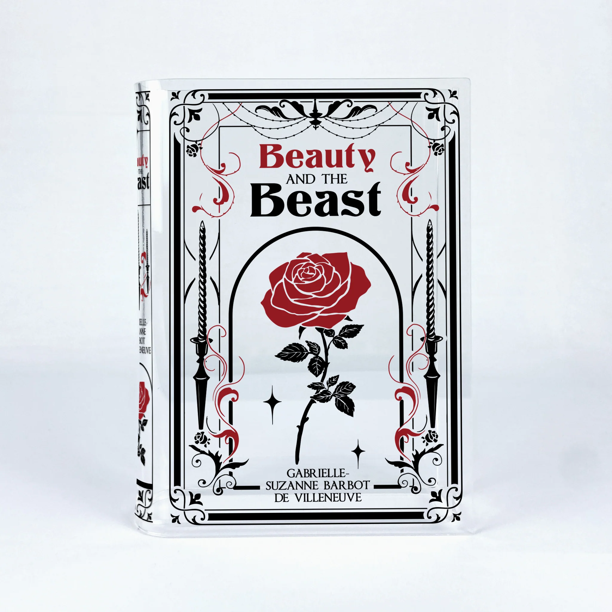 Beauty and the Beast Acrylic Book Vase - II - Image 8