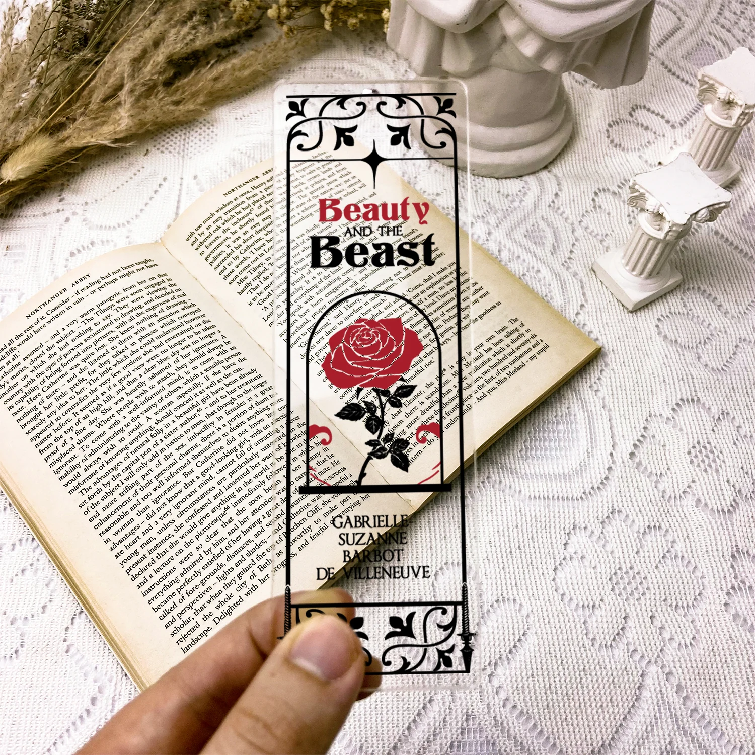 Beauty and the Beast Acrylic Bookmark - Image 3