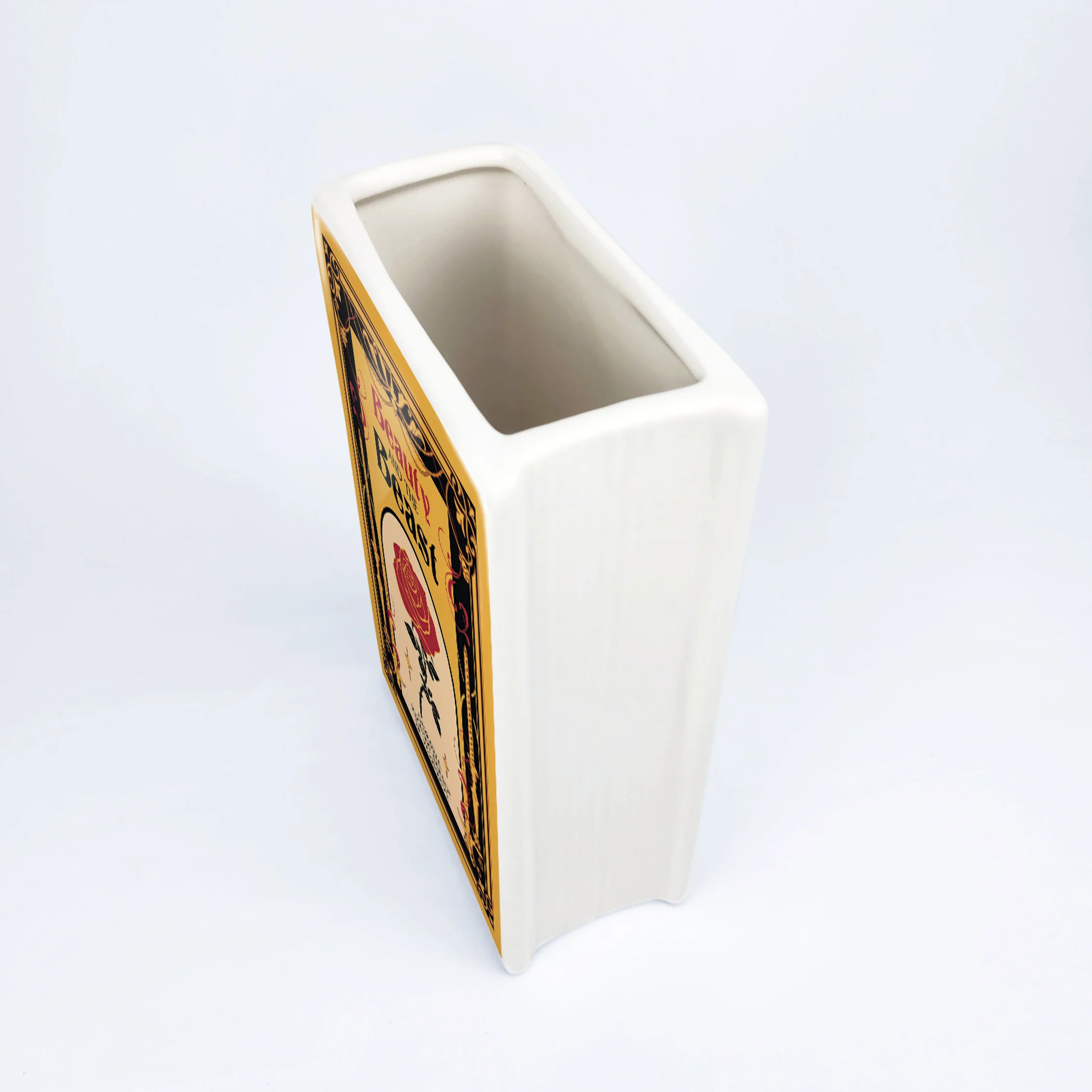 Beauty and the Beast Ceramic Book Vase - Large - Image 10
