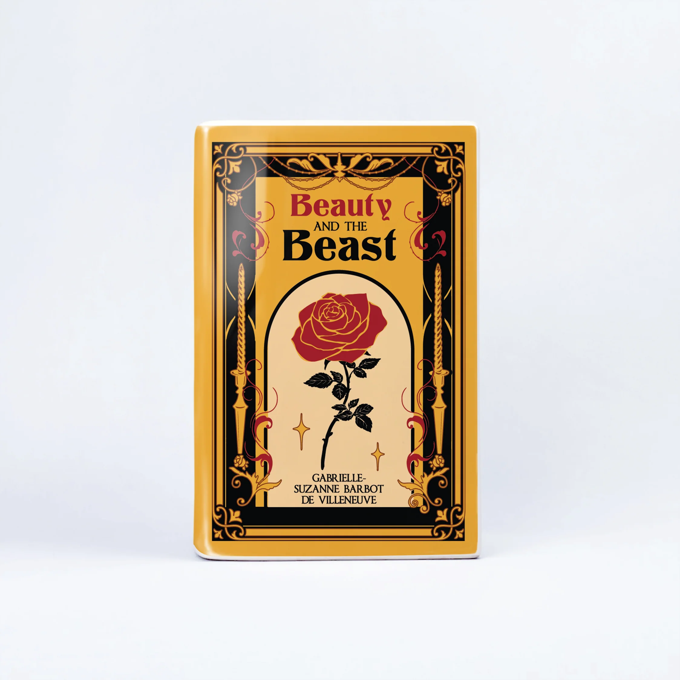 Beauty and the Beast Ceramic Book Vase - Large - Image 6