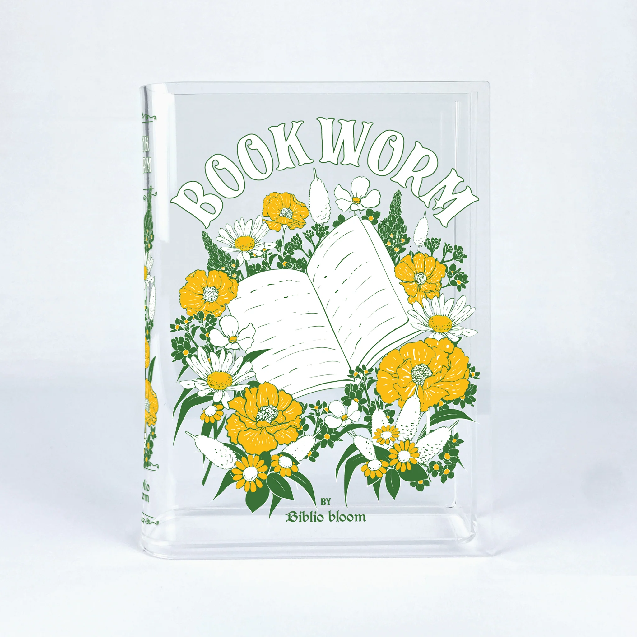 Bookworm Acrylic Book Vase - Image 8