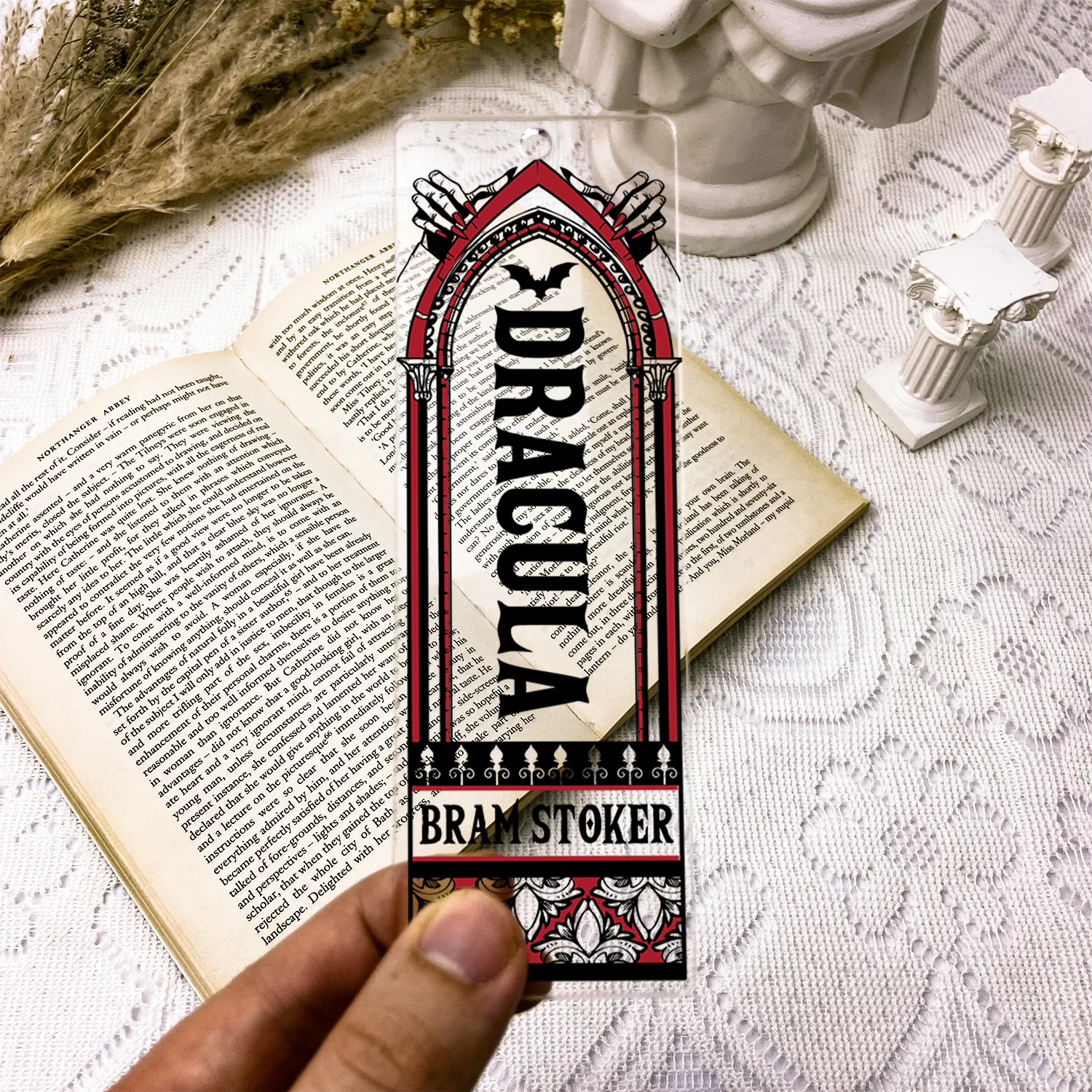 Dracula Acrylic Bookmark - Image 3