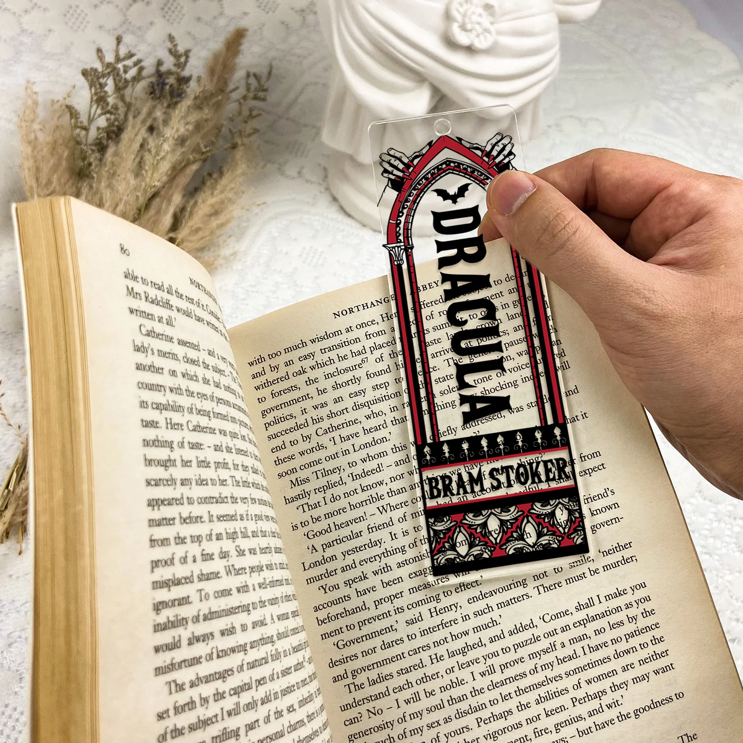 Dracula Acrylic Bookmark - Image 4