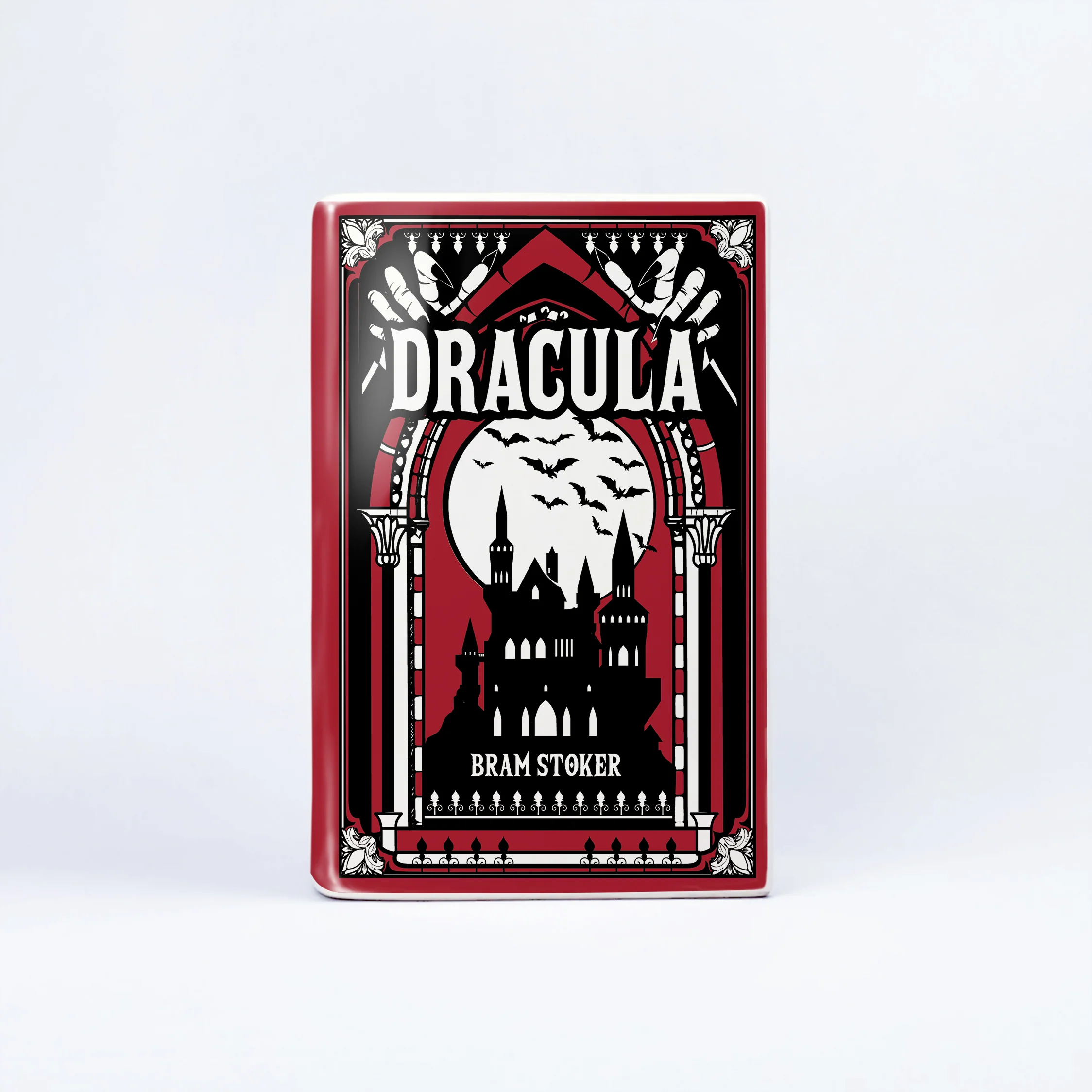 Dracula Ceramic Book Vase - Large - Image 6