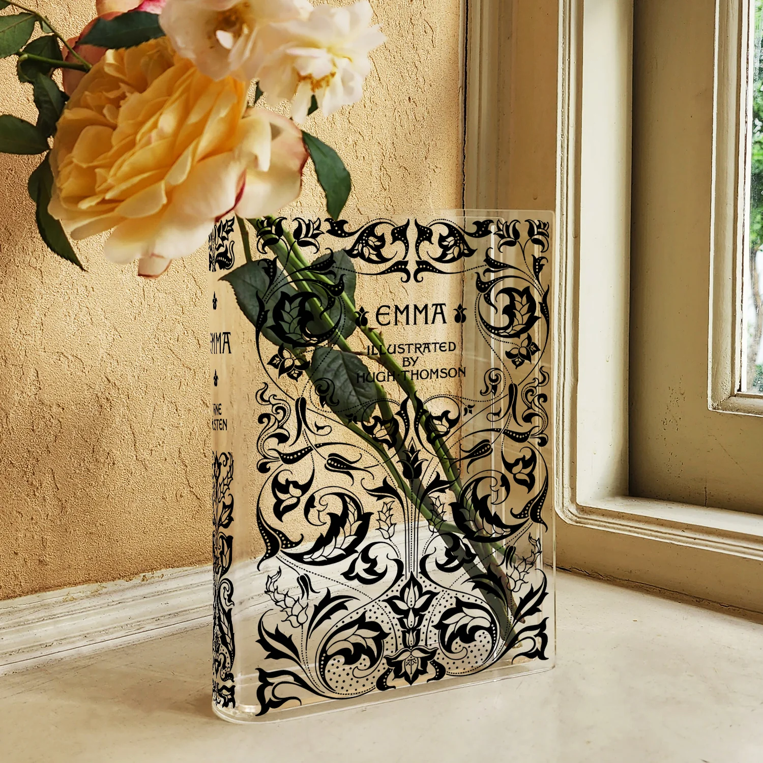 Emma Acrylic Book Vase - Image 3