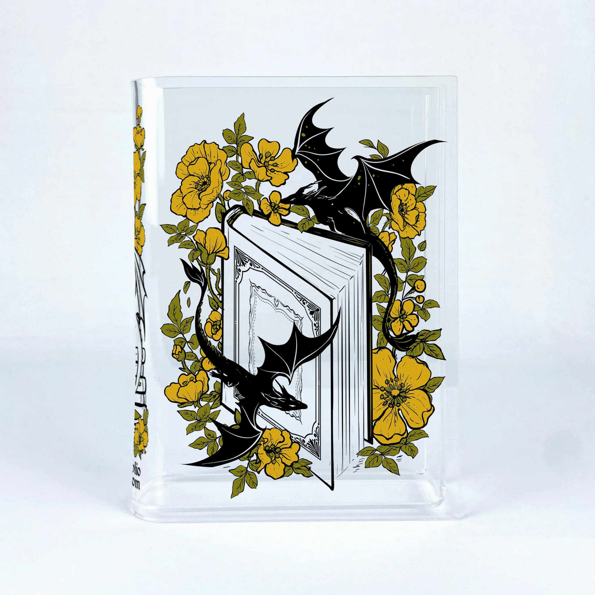 Dragon Acrylic Book Vase - Image 8