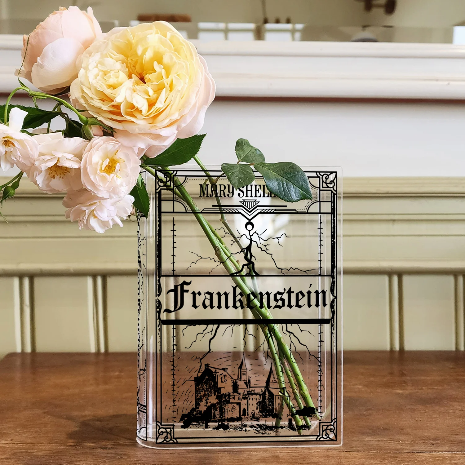 Frankenstein Acrylic Book Vase - Image 6