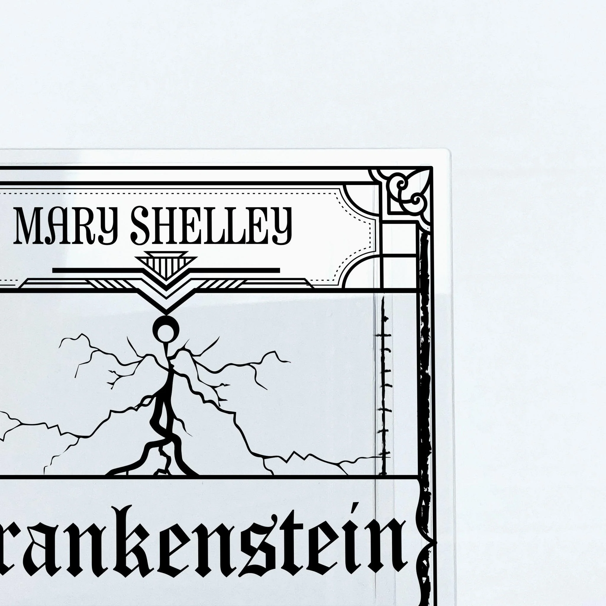 Frankenstein Acrylic Book Vase - Image 9