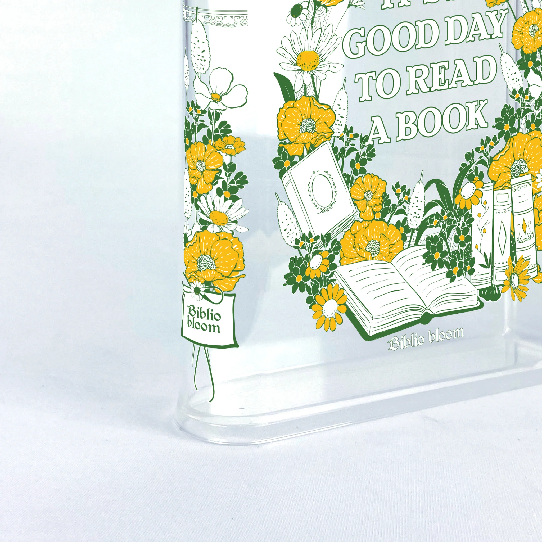 Good Day To Read A Book Acrylic Book Vase - II - Image 9
