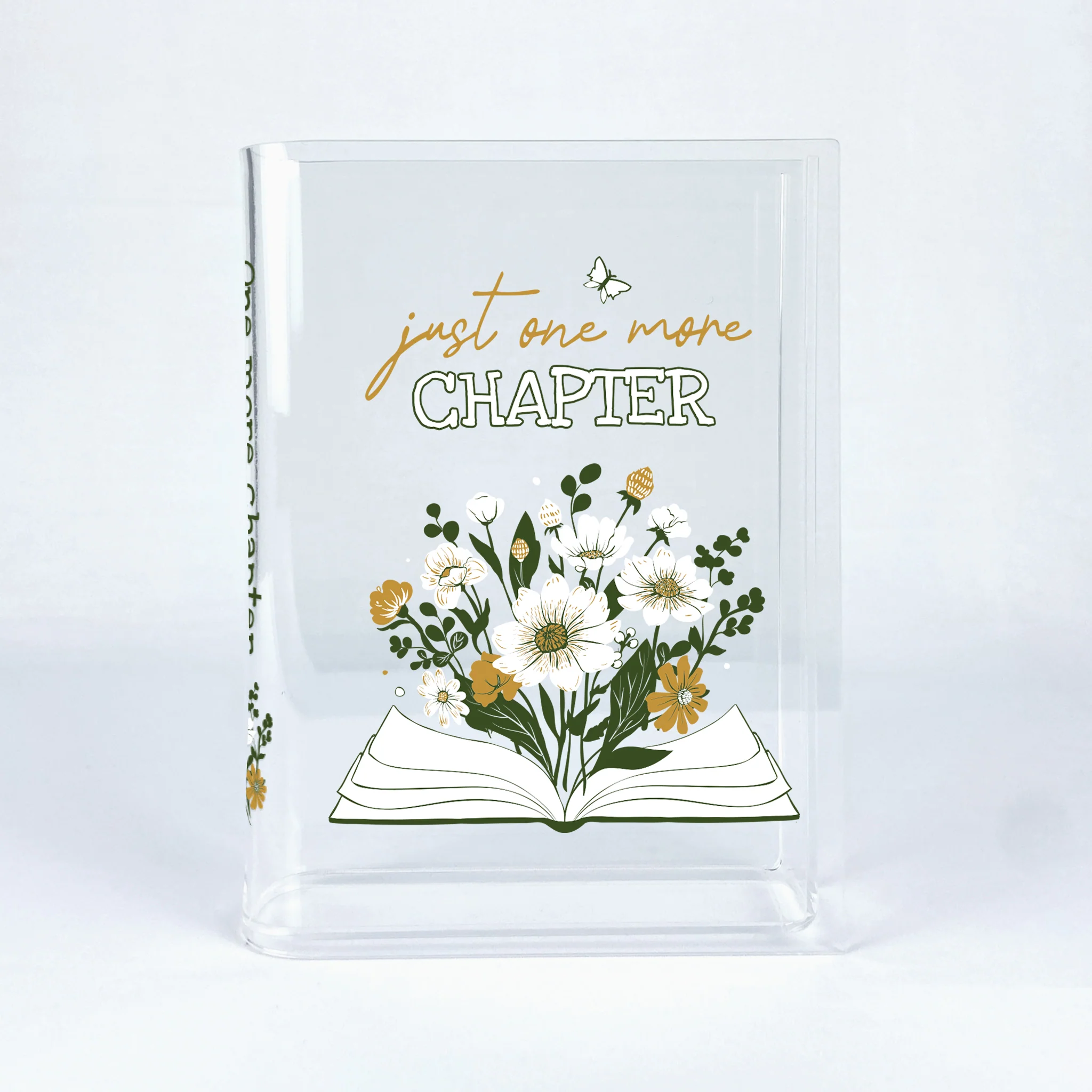 Just One More Chapter Acrylic Book Vase - Colorful - Image 8
