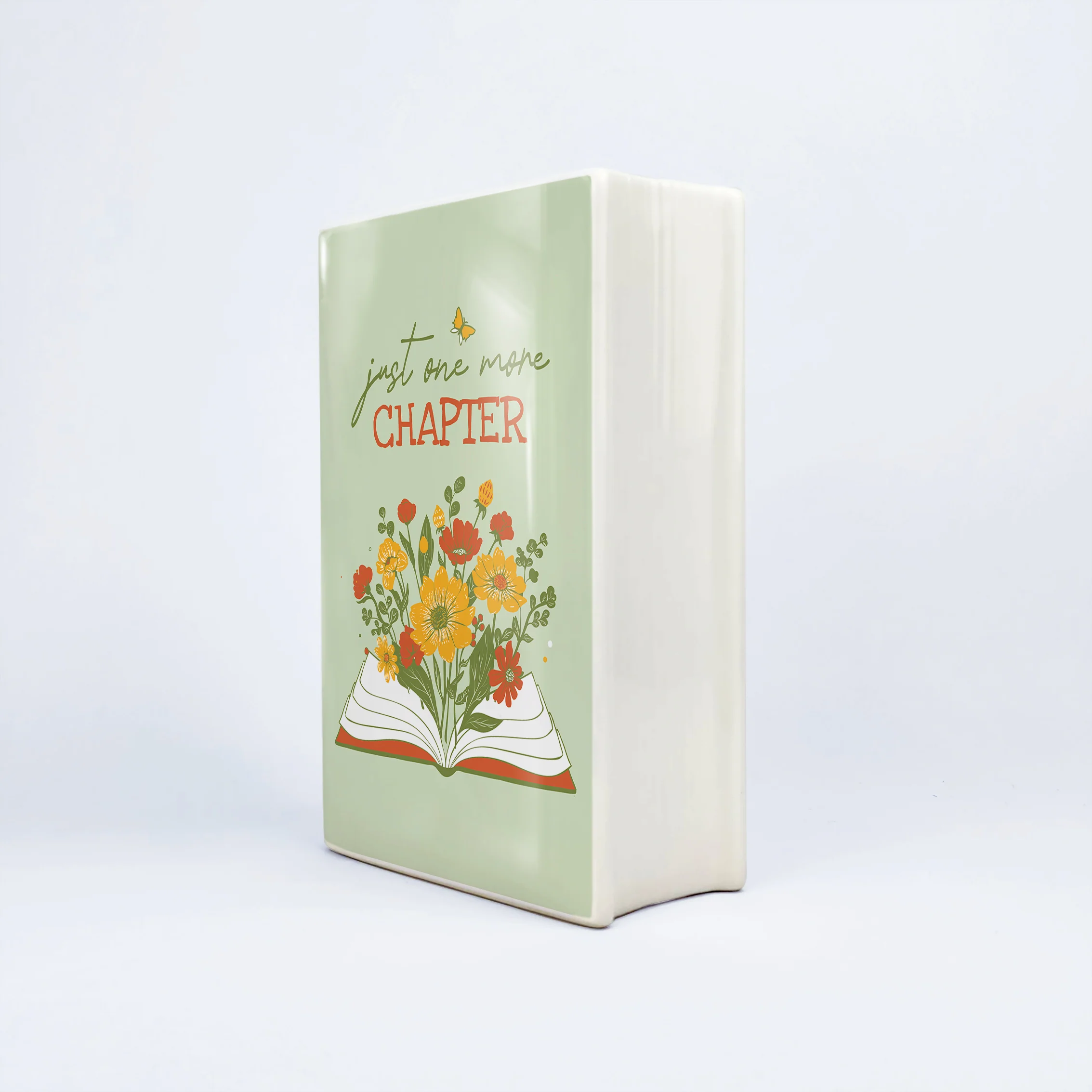 Just One More Chapter Ceramic Book Vase - Large - Image 7