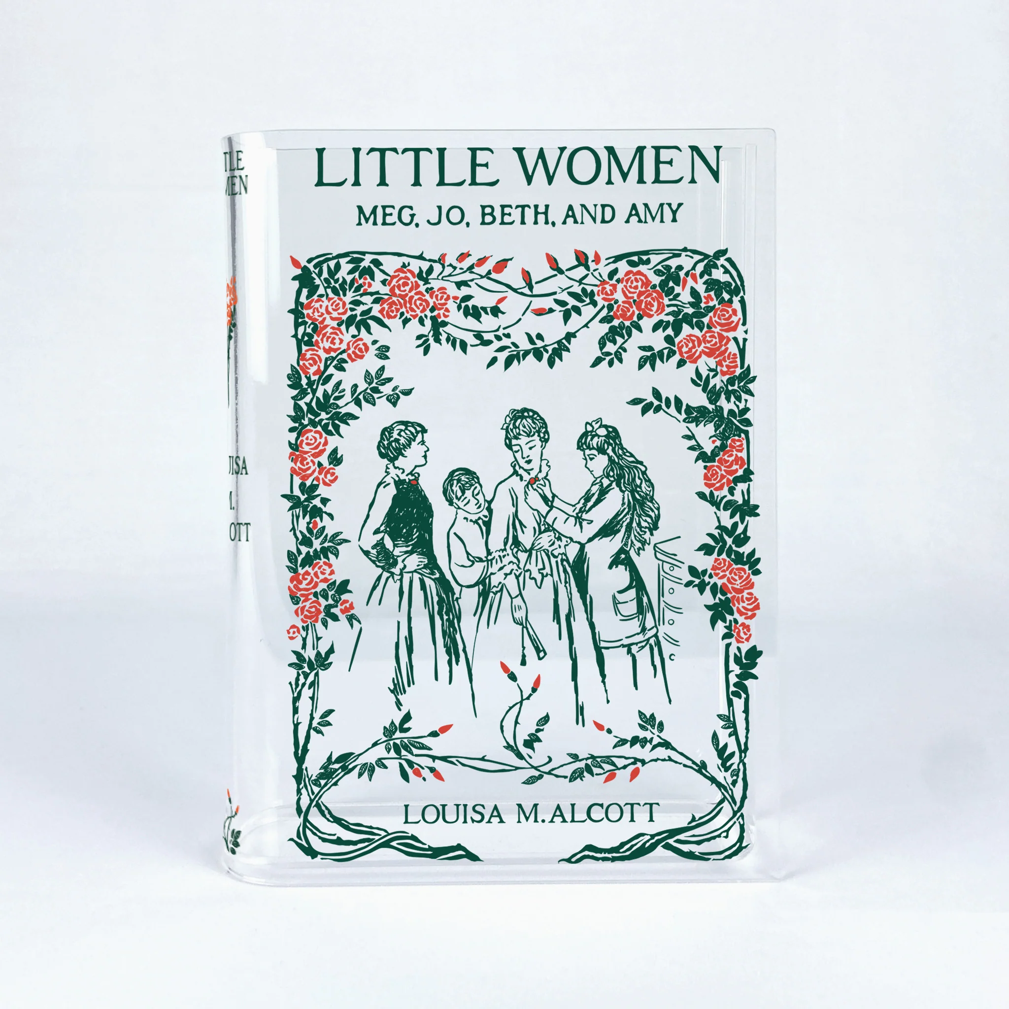 Little Women Acrylic Book Vase - Image 8
