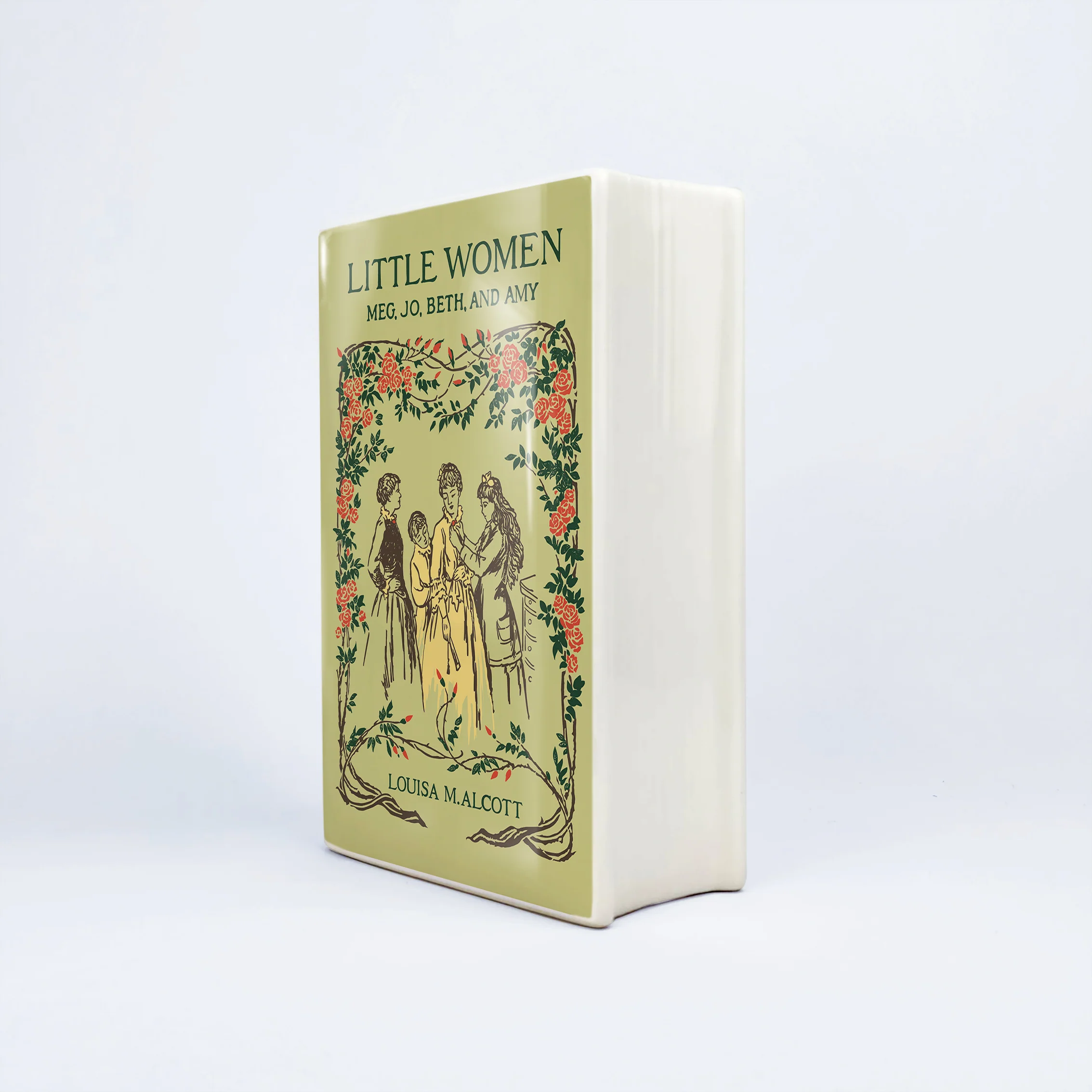Little Women Ceramic Book Vase - Large - Image 7