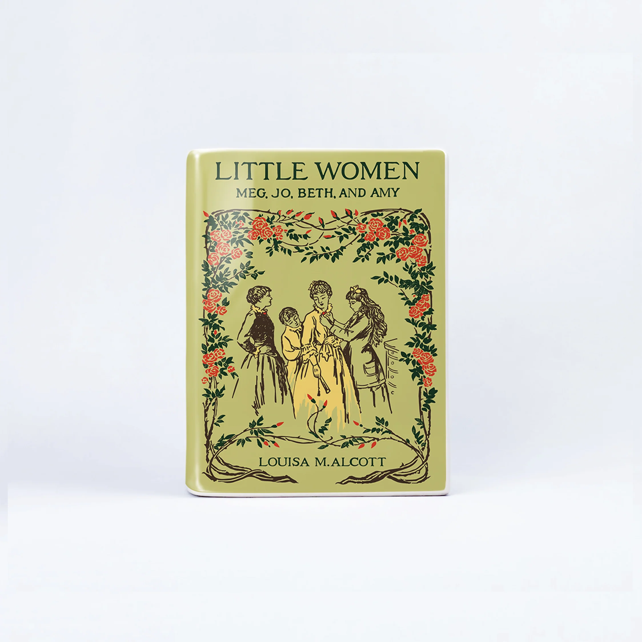 Little Women Ceramic Book Vase - Small - Image 6