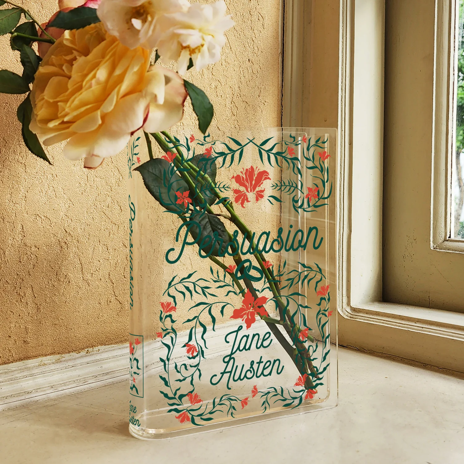 Persuasion Acrylic Book Vase - II - Image 3