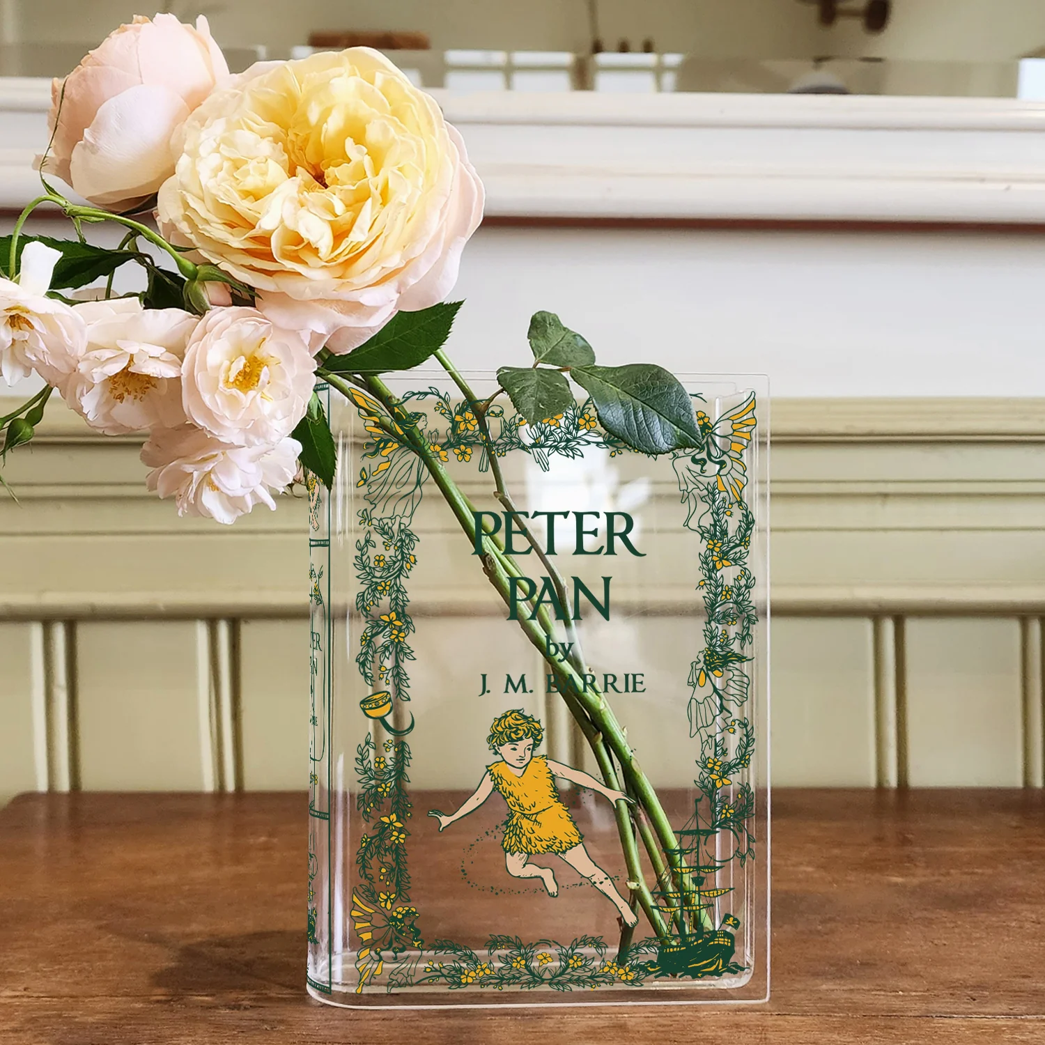 Peter Pan Acrylic Book Vase - Image 6