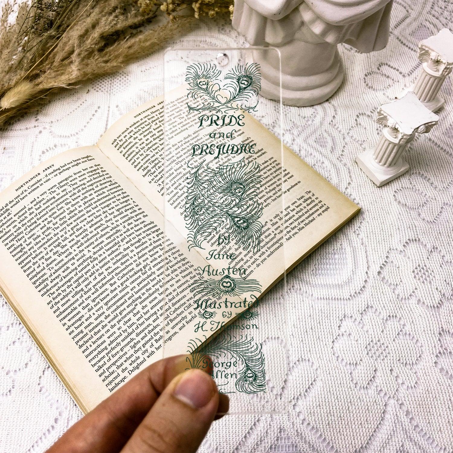 Pride and Prejudice Acrylic Bookmark - Image 3