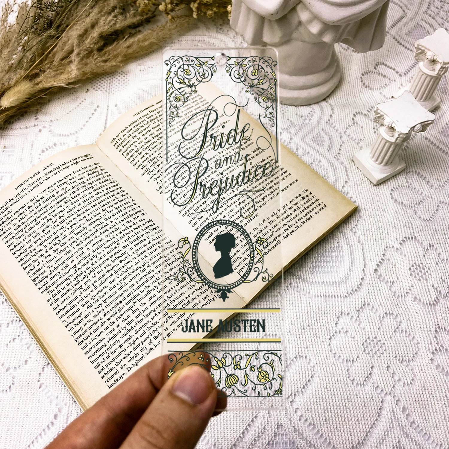 Pride and Prejudice Acrylic Bookmark - II - Image 3