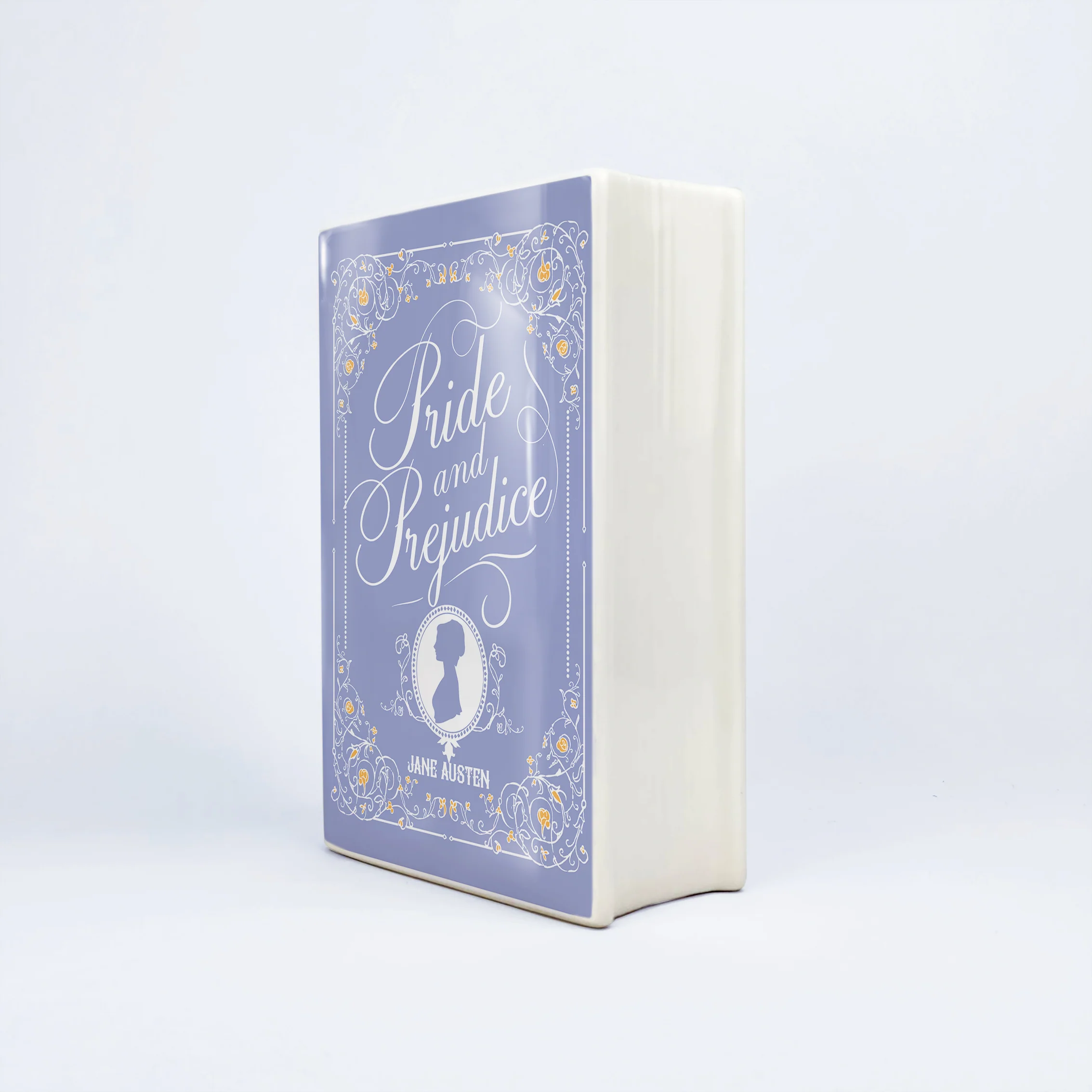 Pride and Prejudice Ceramic Book Vase - II - Large - Image 7