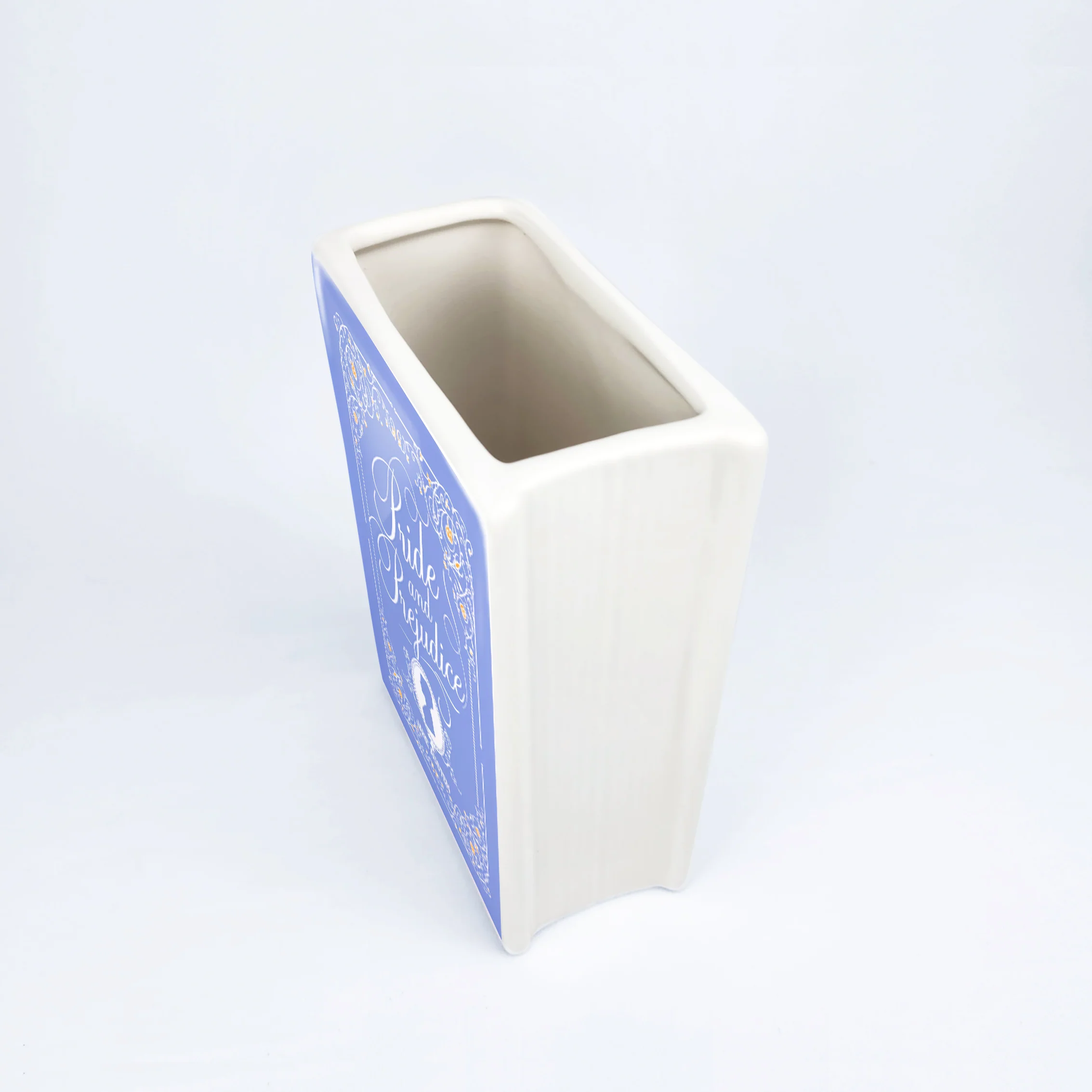 Pride and Prejudice Ceramic Book Vase - II - Small - Image 10