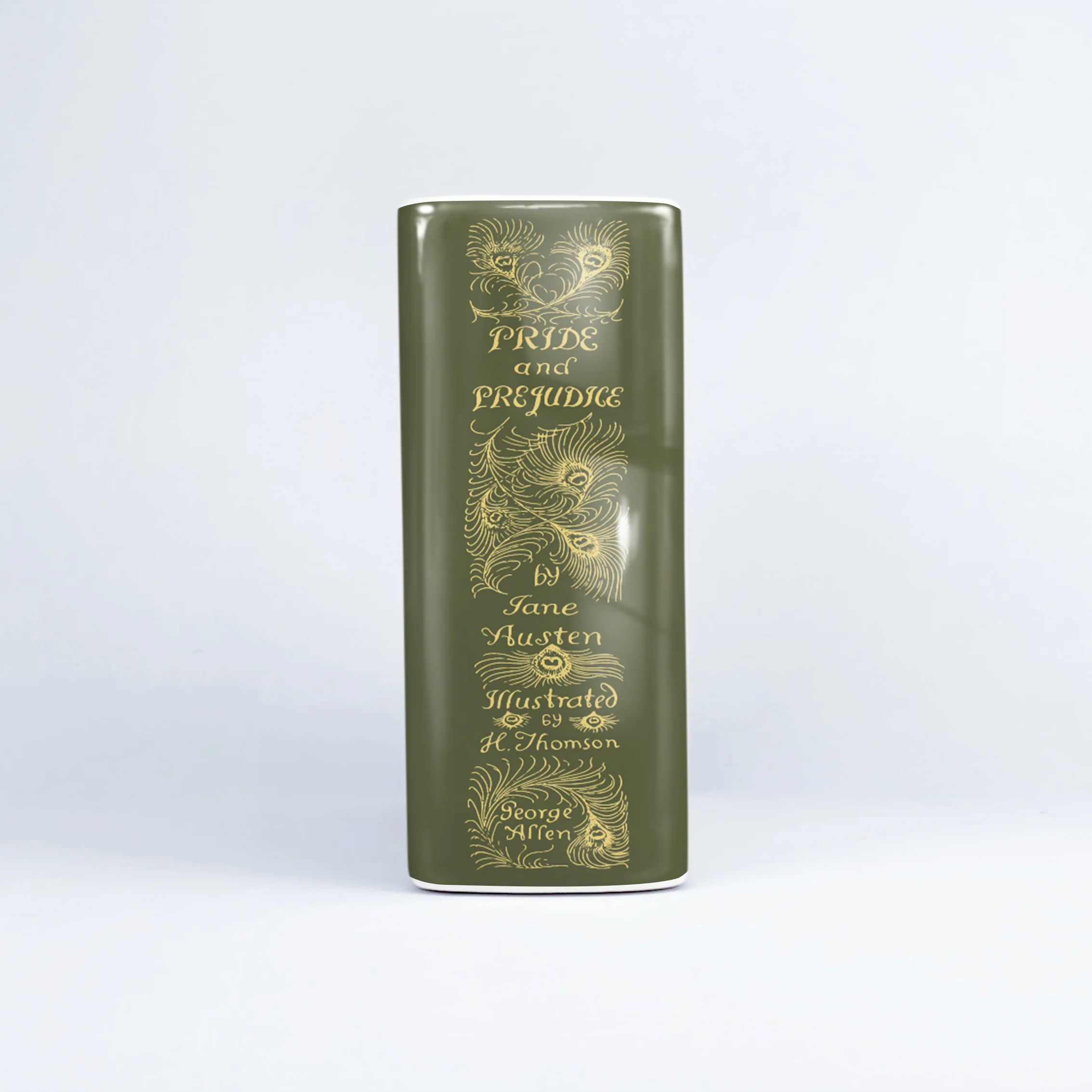 Pride and Prejudice Ceramic Book Vase - Small - Image 8