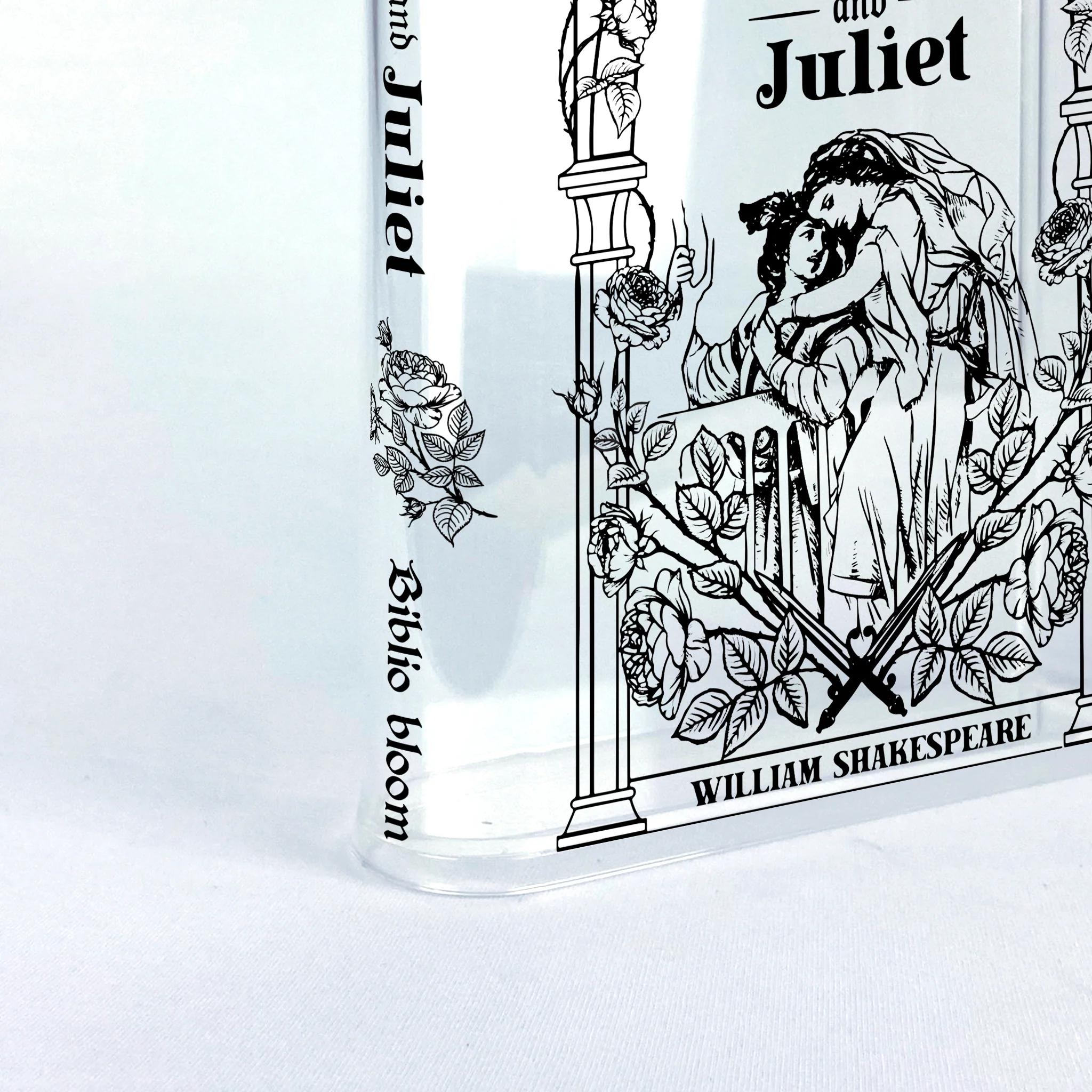 Romeo and Juliet Acrylic Book Vase - Image 11