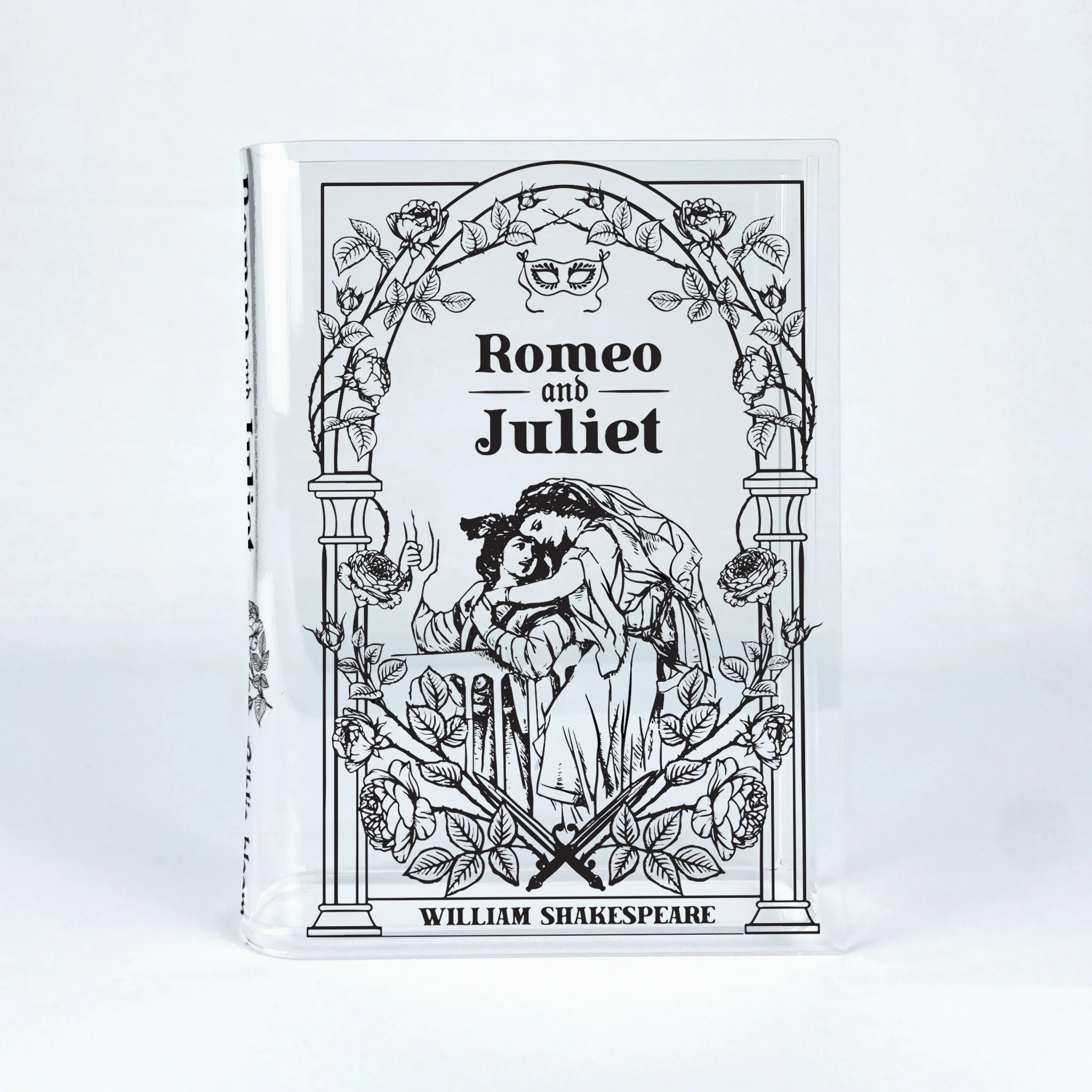 Romeo and Juliet Acrylic Book Vase - Image 8