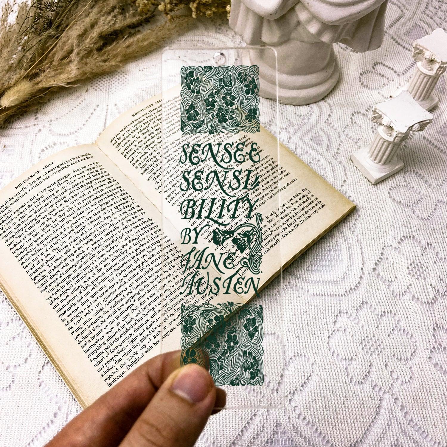Sense and Sensibility Acrylic Bookmark - Image 3
